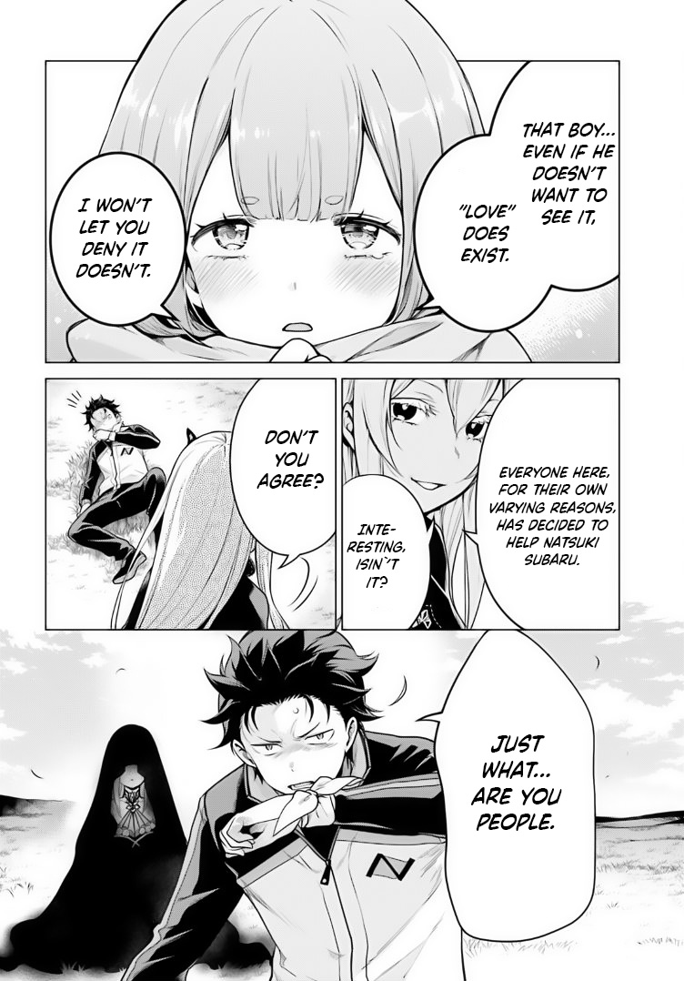 Halaman dari Re:Zero kara Hajimeru Isekai Seikatsu: Dai 4-shou—Seiiki to Gouyoku no Majo Chapter 38