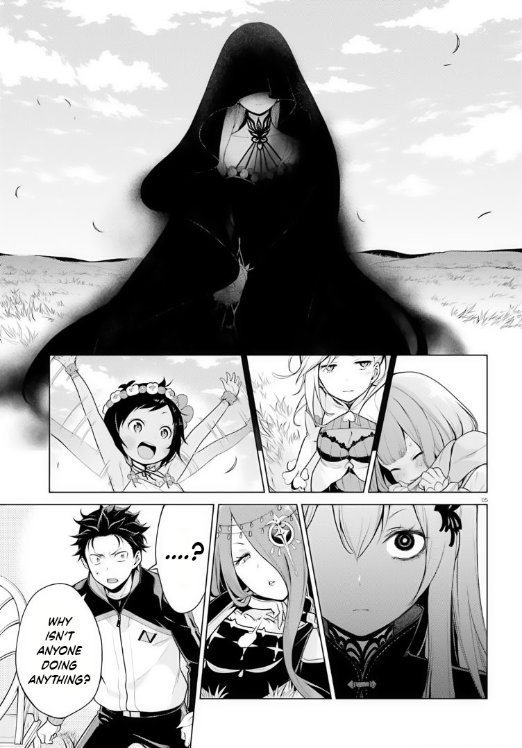 Halaman dari Re:Zero kara Hajimeru Isekai Seikatsu: Dai 4-shou—Seiiki to Gouyoku no Majo Chapter 38
