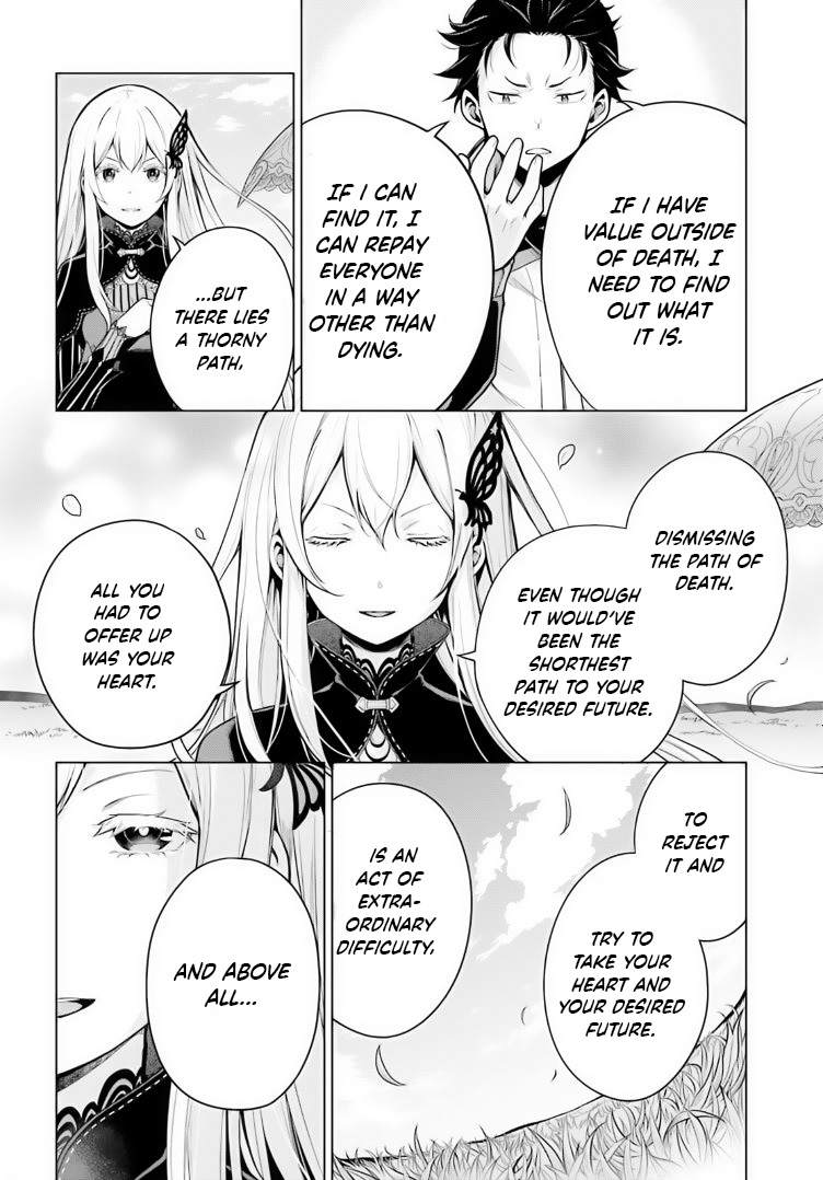 Halaman dari Re:Zero kara Hajimeru Isekai Seikatsu: Dai 4-shou—Seiiki to Gouyoku no Majo Chapter 38