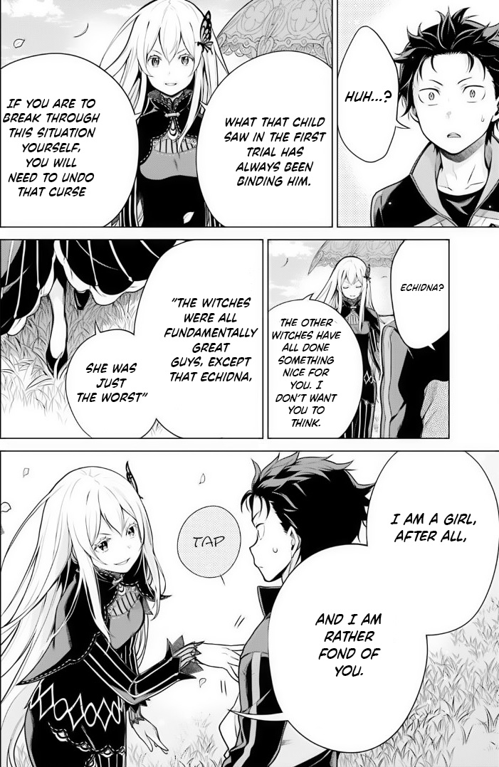 Halaman dari Re:Zero kara Hajimeru Isekai Seikatsu: Dai 4-shou—Seiiki to Gouyoku no Majo Chapter 38