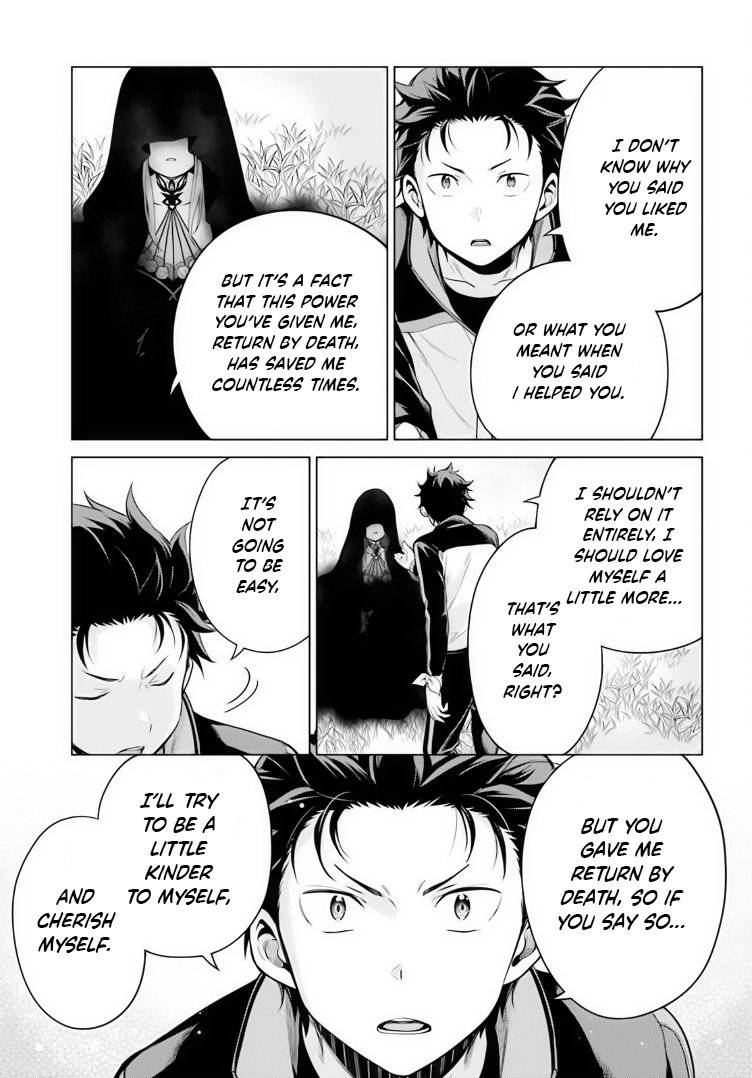 Halaman dari Re:Zero kara Hajimeru Isekai Seikatsu: Dai 4-shou—Seiiki to Gouyoku no Majo Chapter 38