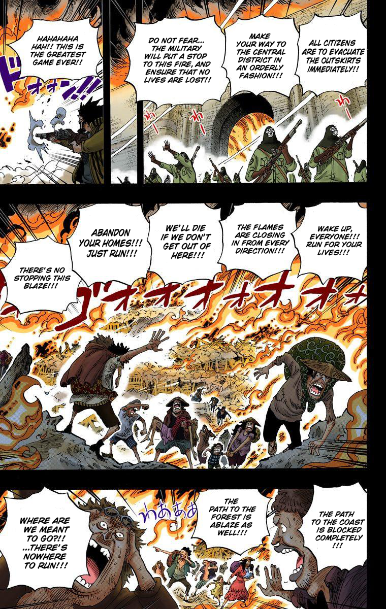 Halaman dari One Piece (Official Colored) Chapter 586