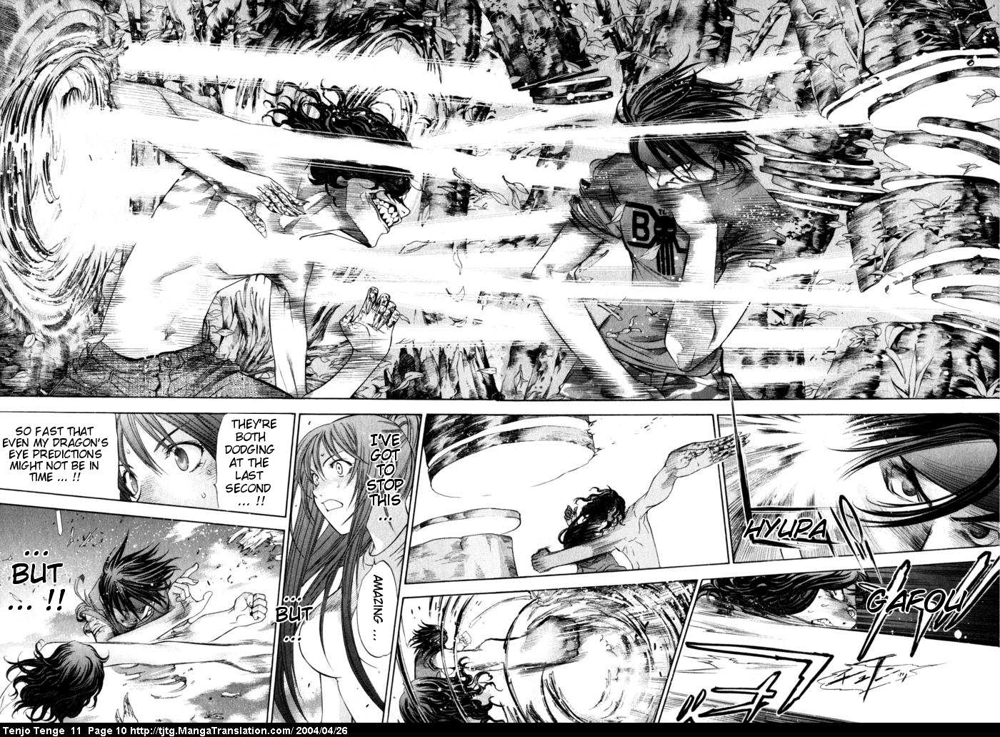 Halaman dari Tenjou Tenge Chapter 64