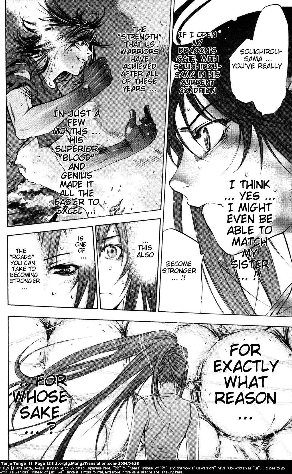 Halaman dari Tenjou Tenge Chapter 64