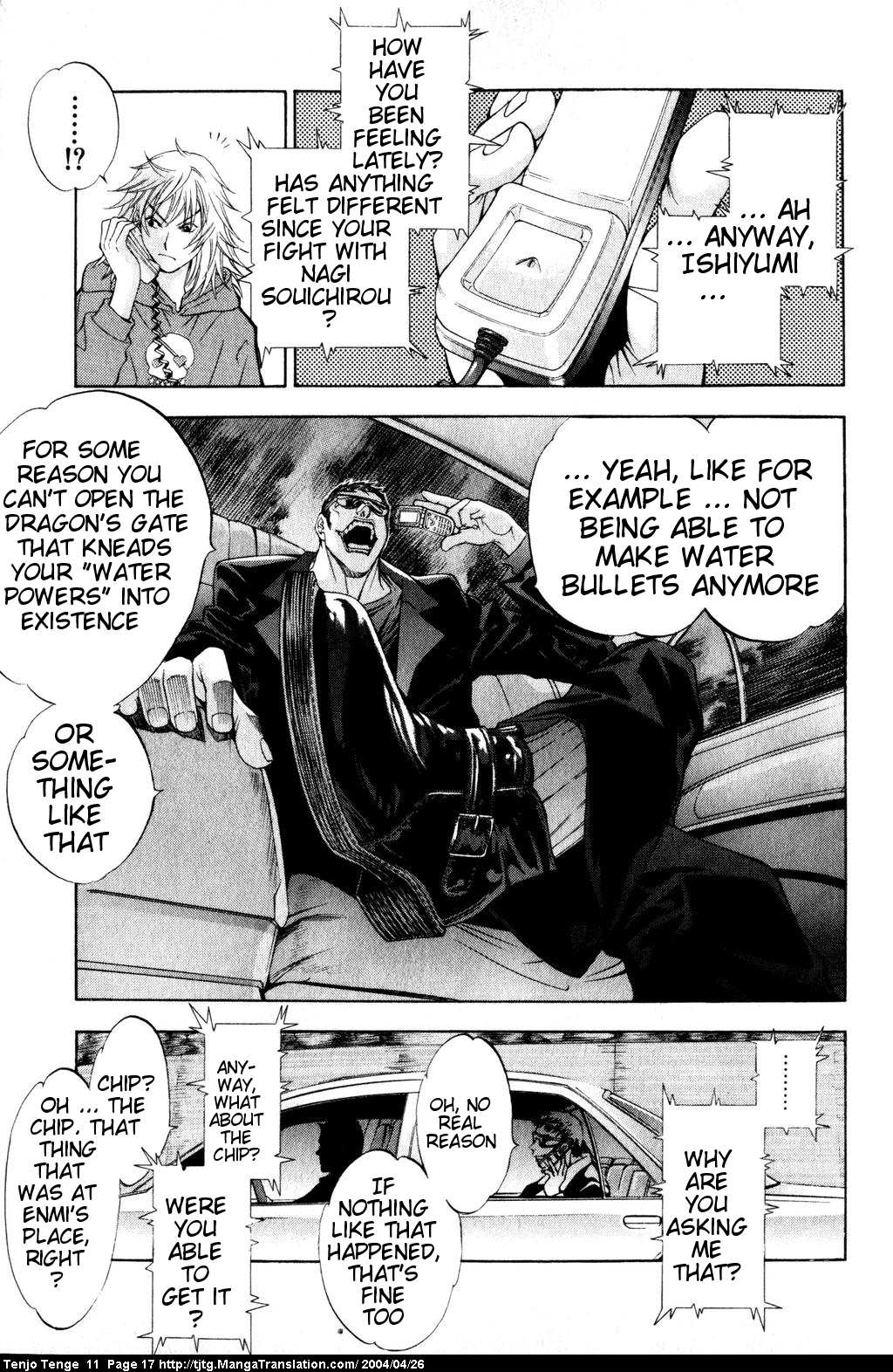 Halaman dari Tenjou Tenge Chapter 64