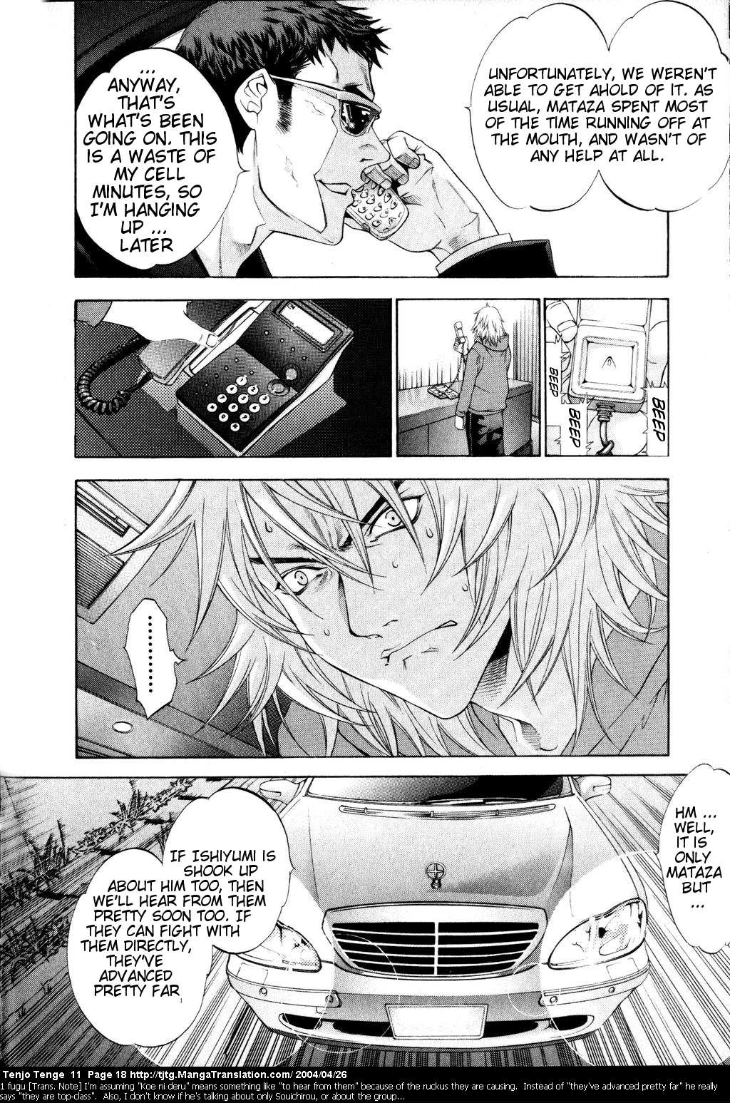 Halaman dari Tenjou Tenge Chapter 64