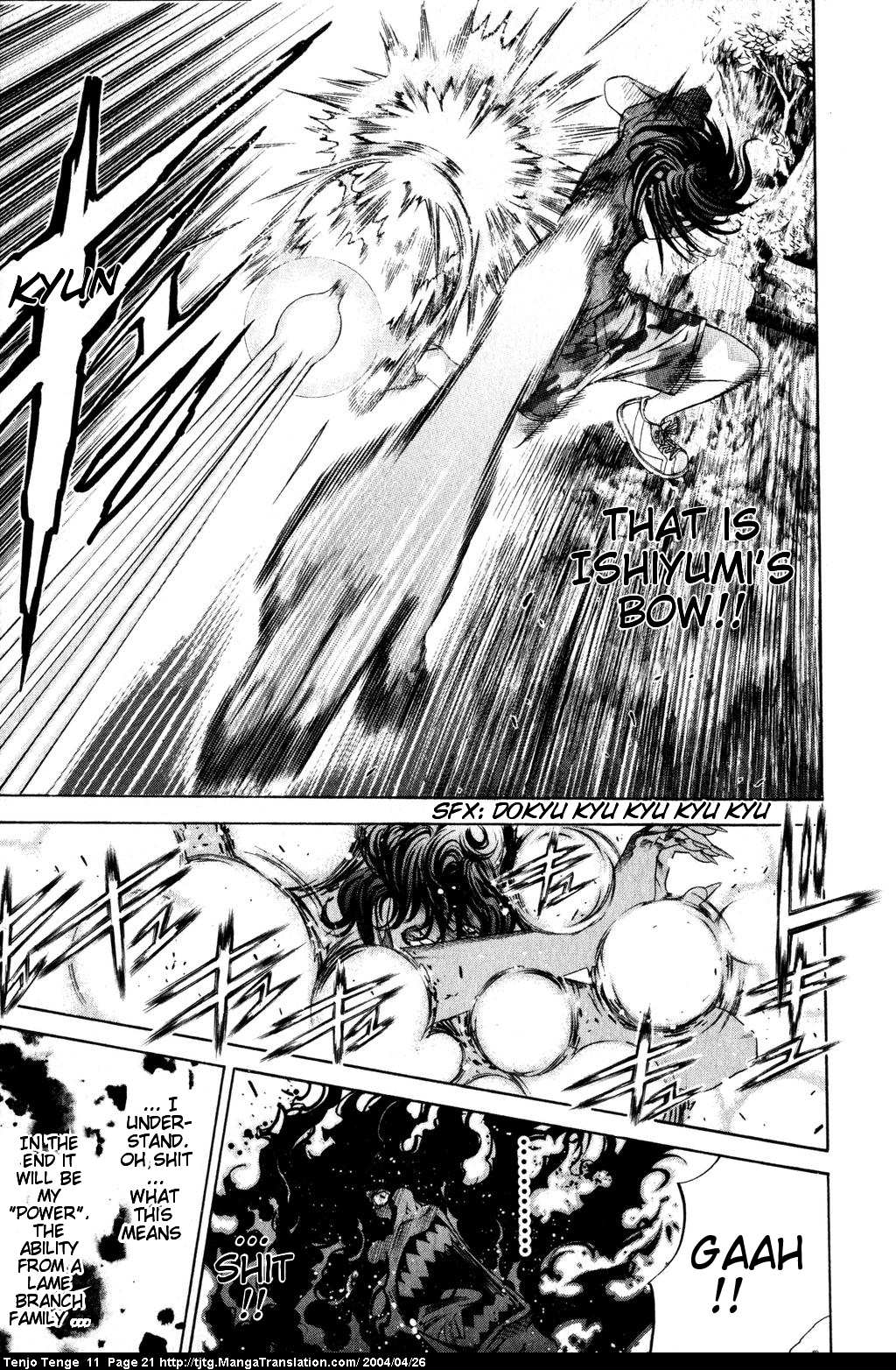 Halaman dari Tenjou Tenge Chapter 64