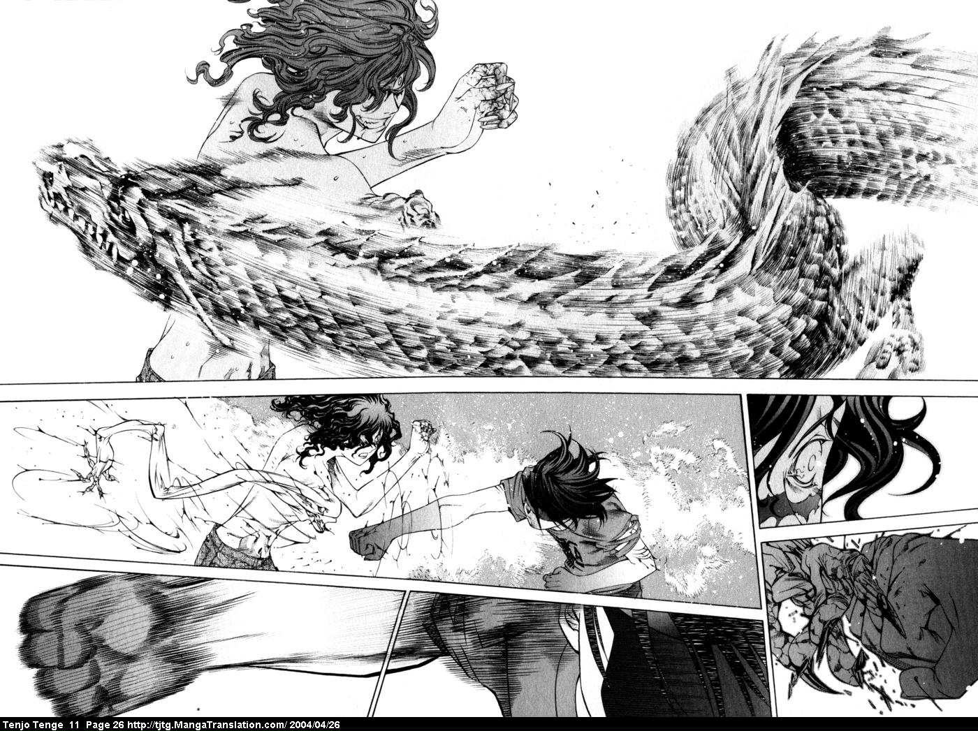 Halaman dari Tenjou Tenge Chapter 64