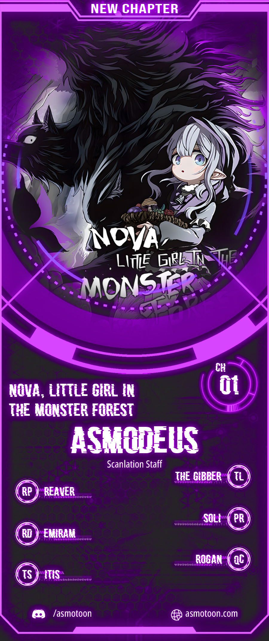 Halaman dari Mamono no Mori no Shojo Nova Chapter 1