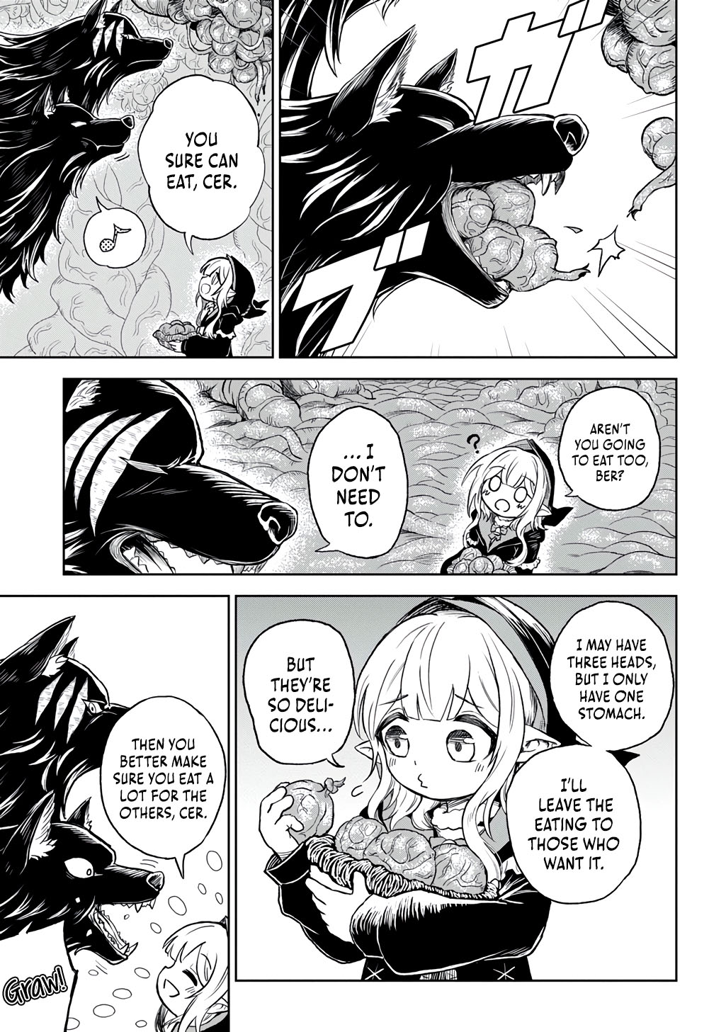 Halaman dari Mamono no Mori no Shojo Nova Chapter 1