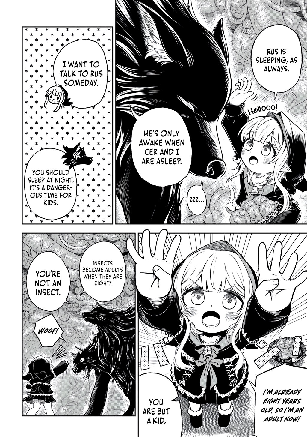 Halaman dari Mamono no Mori no Shojo Nova Chapter 1