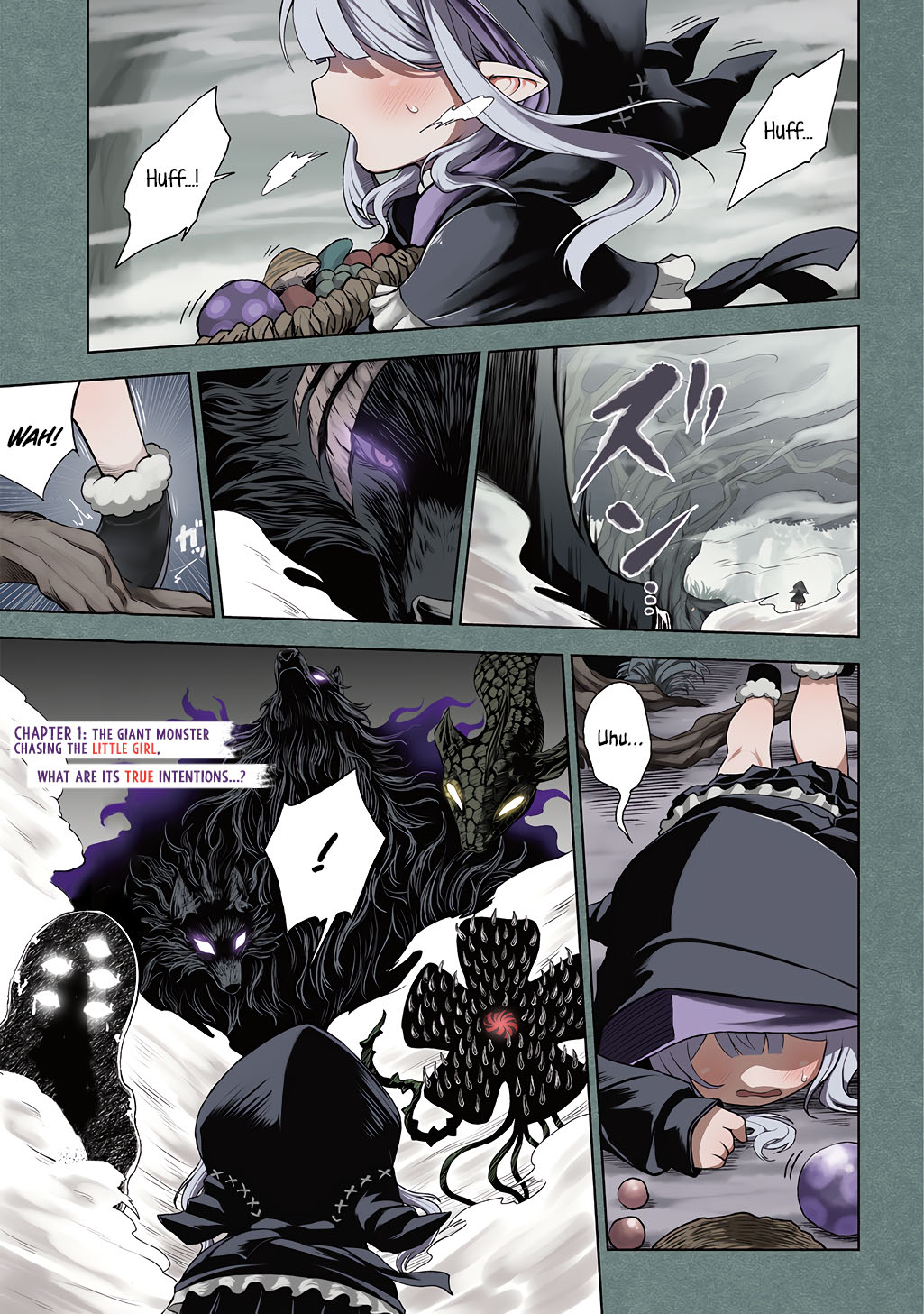 Halaman dari Mamono no Mori no Shojo Nova Chapter 1