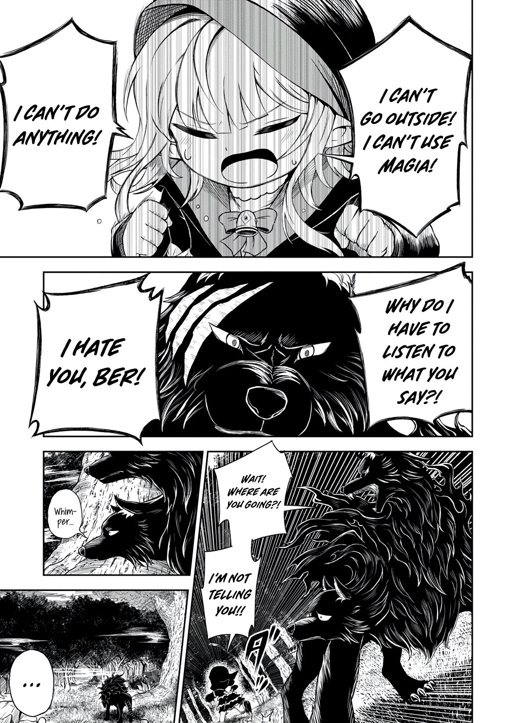 Halaman dari Mamono no Mori no Shojo Nova Chapter 1