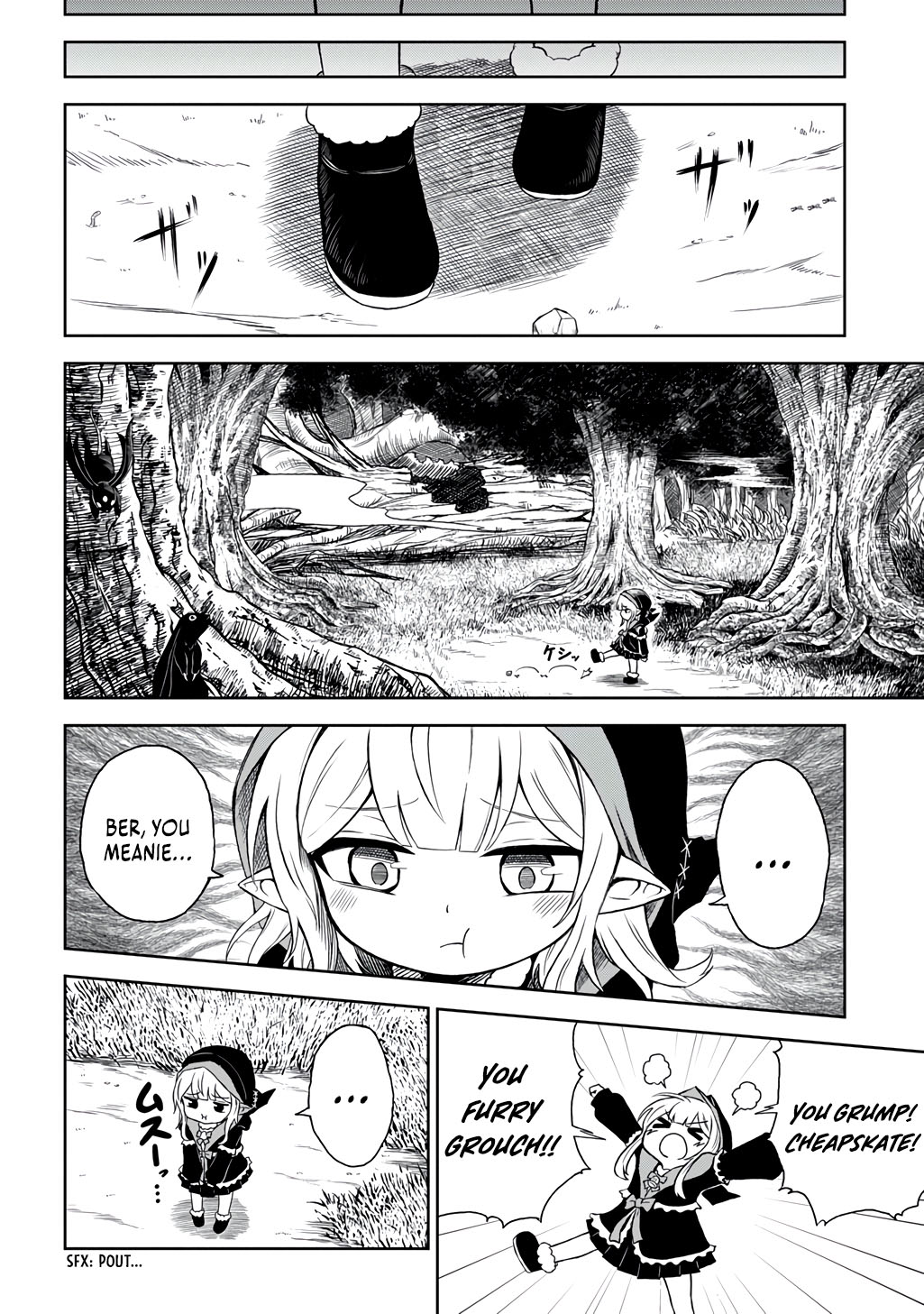 Halaman dari Mamono no Mori no Shojo Nova Chapter 1