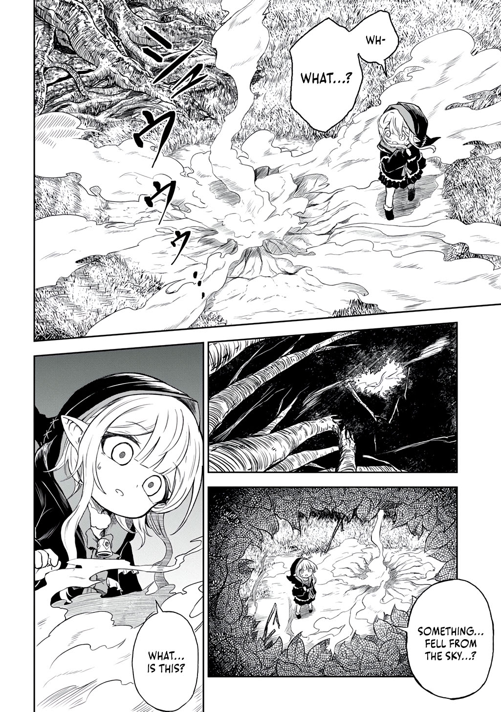 Halaman dari Mamono no Mori no Shojo Nova Chapter 1