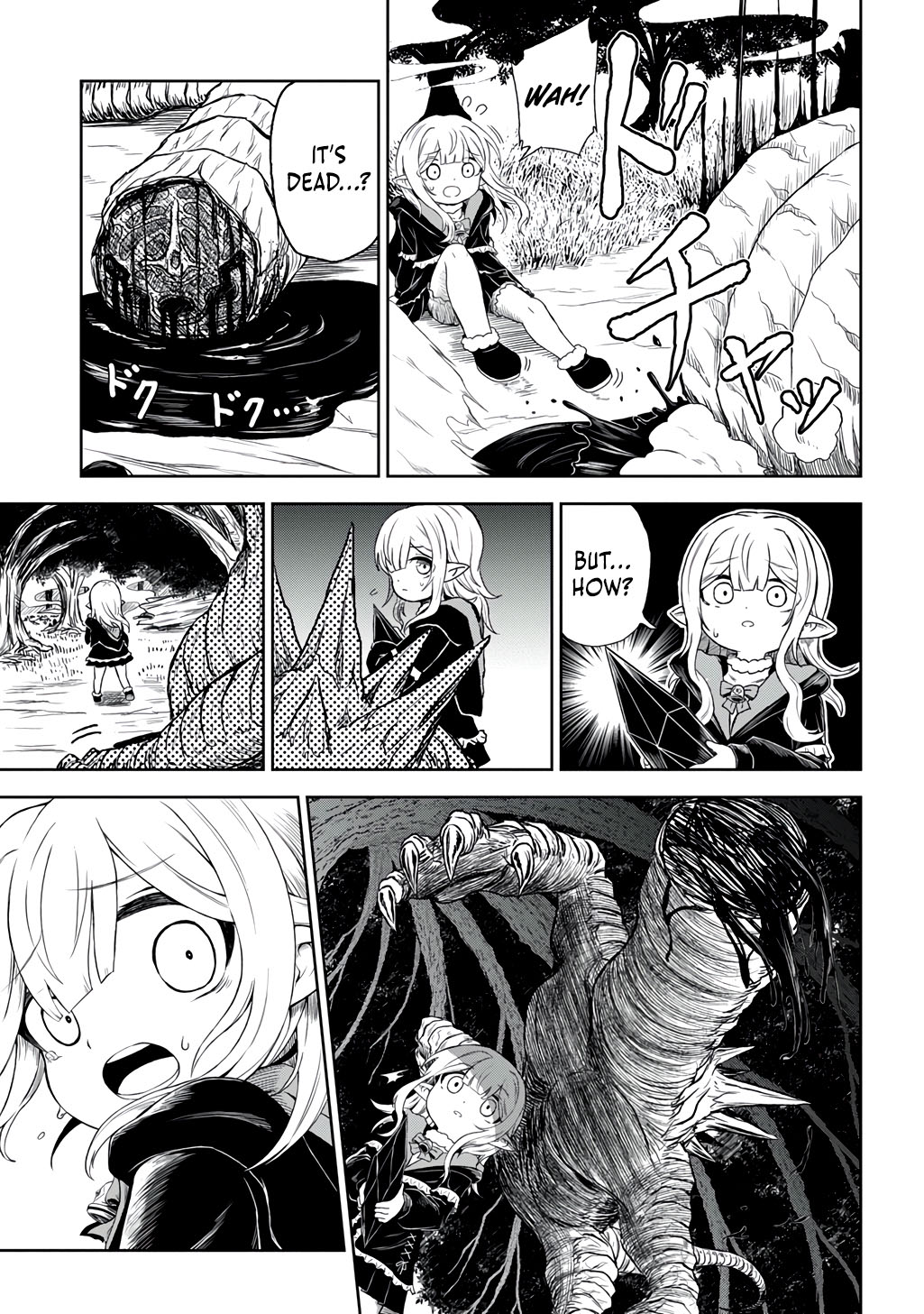 Halaman dari Mamono no Mori no Shojo Nova Chapter 1