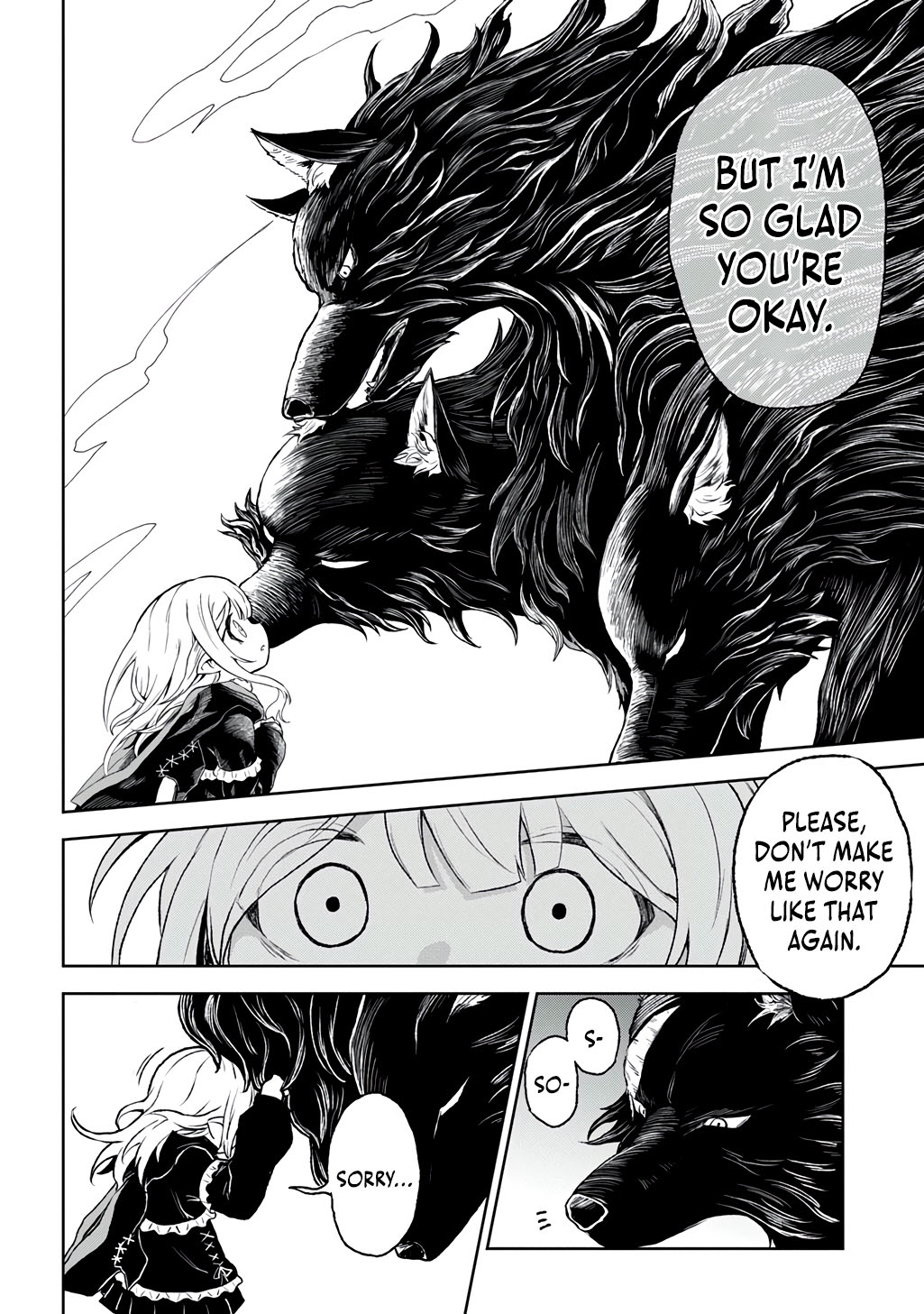 Halaman dari Mamono no Mori no Shojo Nova Chapter 1