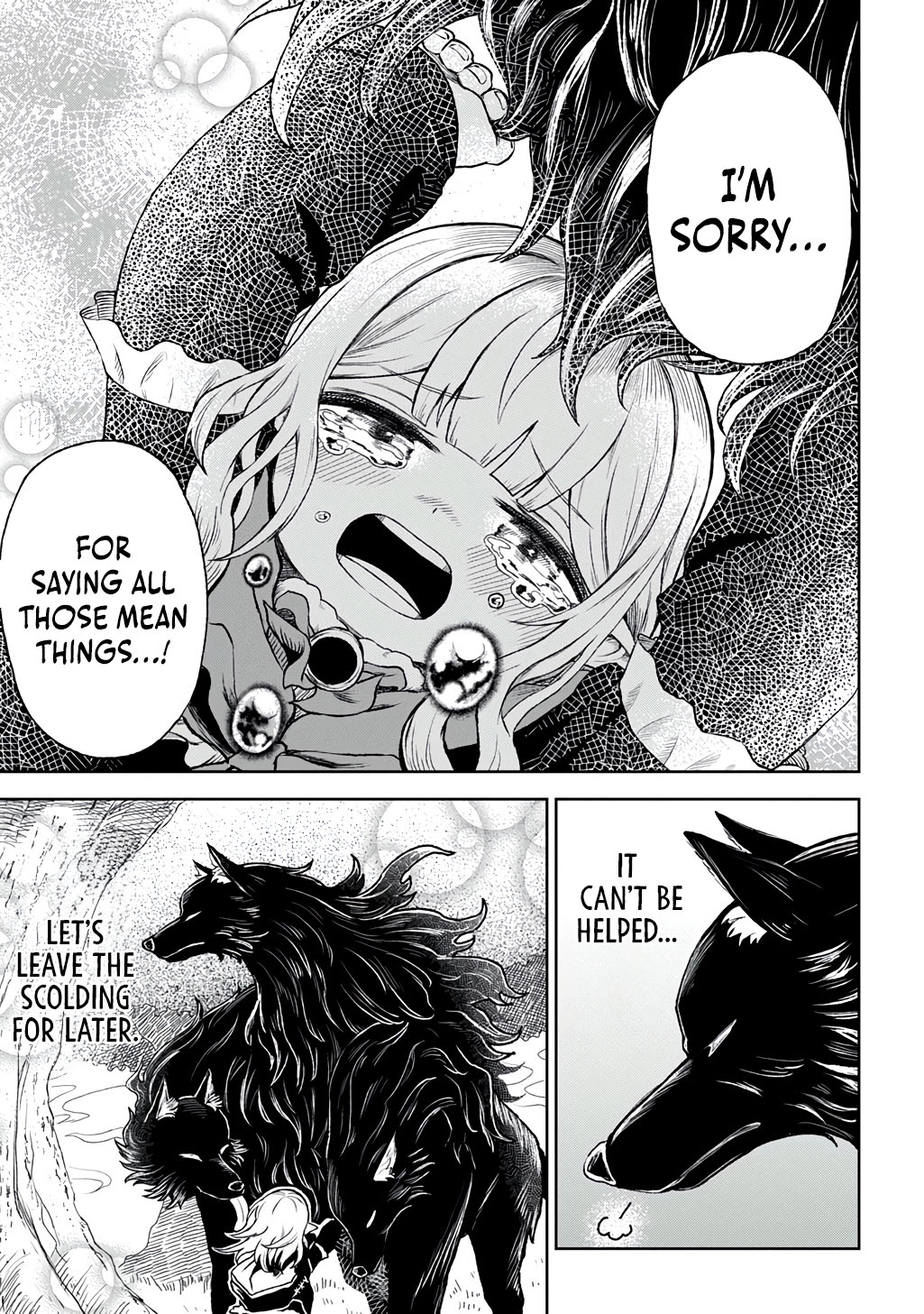 Halaman dari Mamono no Mori no Shojo Nova Chapter 1