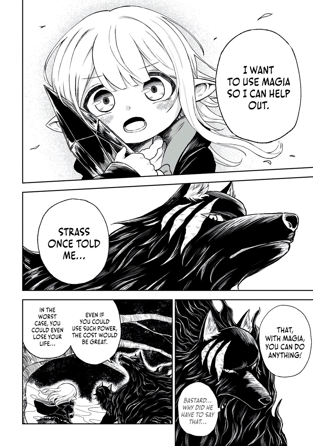 Halaman dari Mamono no Mori no Shojo Nova Chapter 1