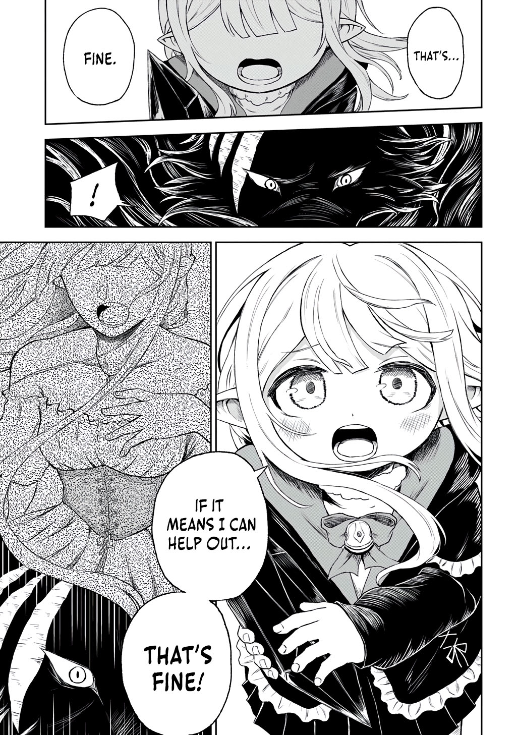 Halaman dari Mamono no Mori no Shojo Nova Chapter 1