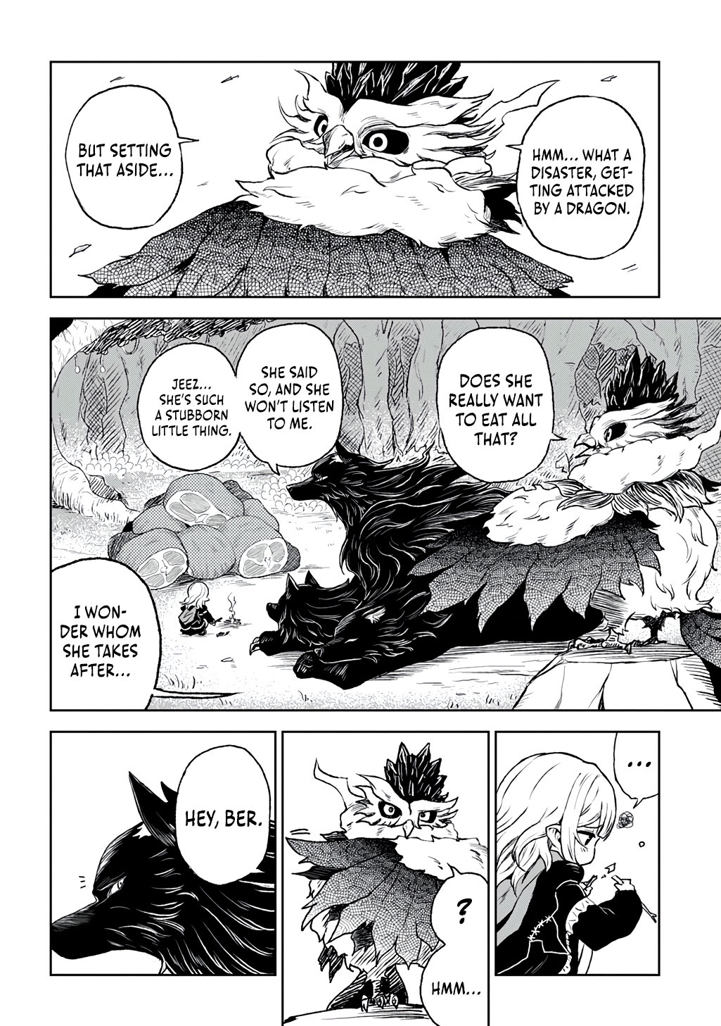 Halaman dari Mamono no Mori no Shojo Nova Chapter 1