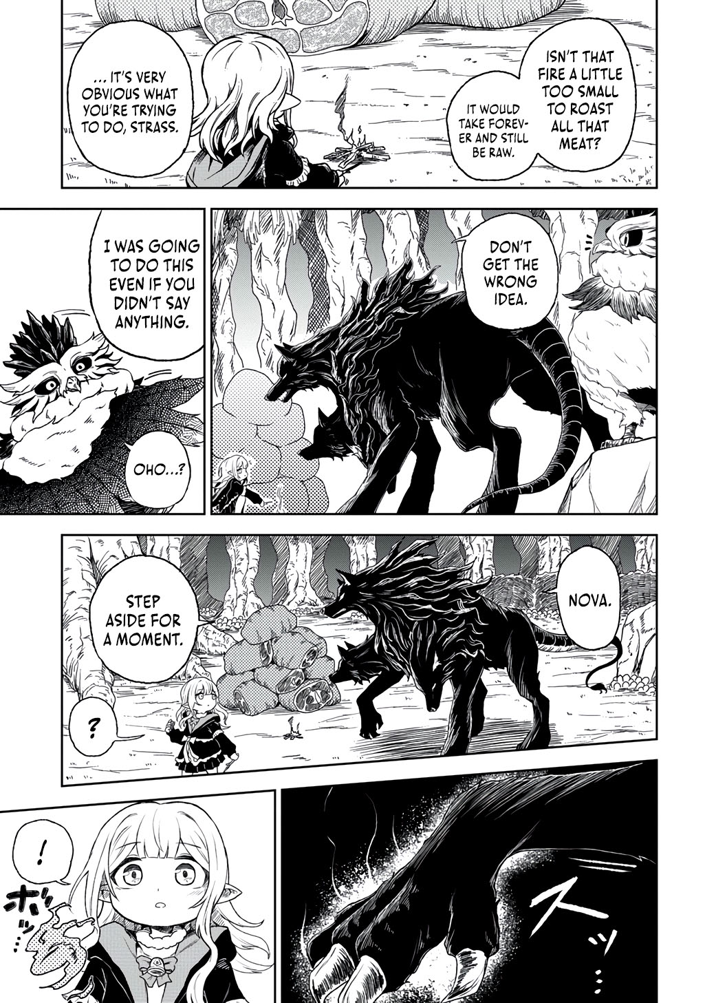 Halaman dari Mamono no Mori no Shojo Nova Chapter 1