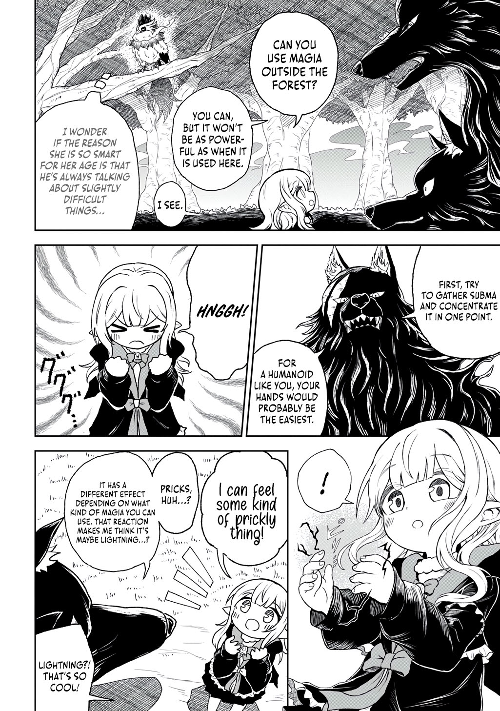 Halaman dari Mamono no Mori no Shojo Nova Chapter 1