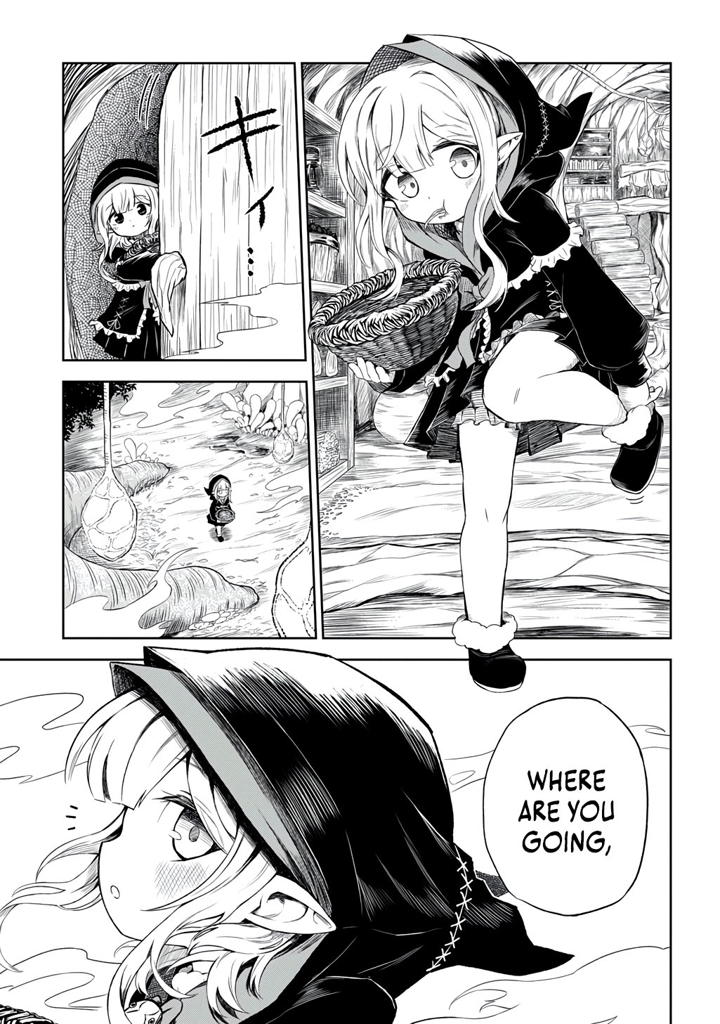 Halaman dari Mamono no Mori no Shojo Nova Chapter 1