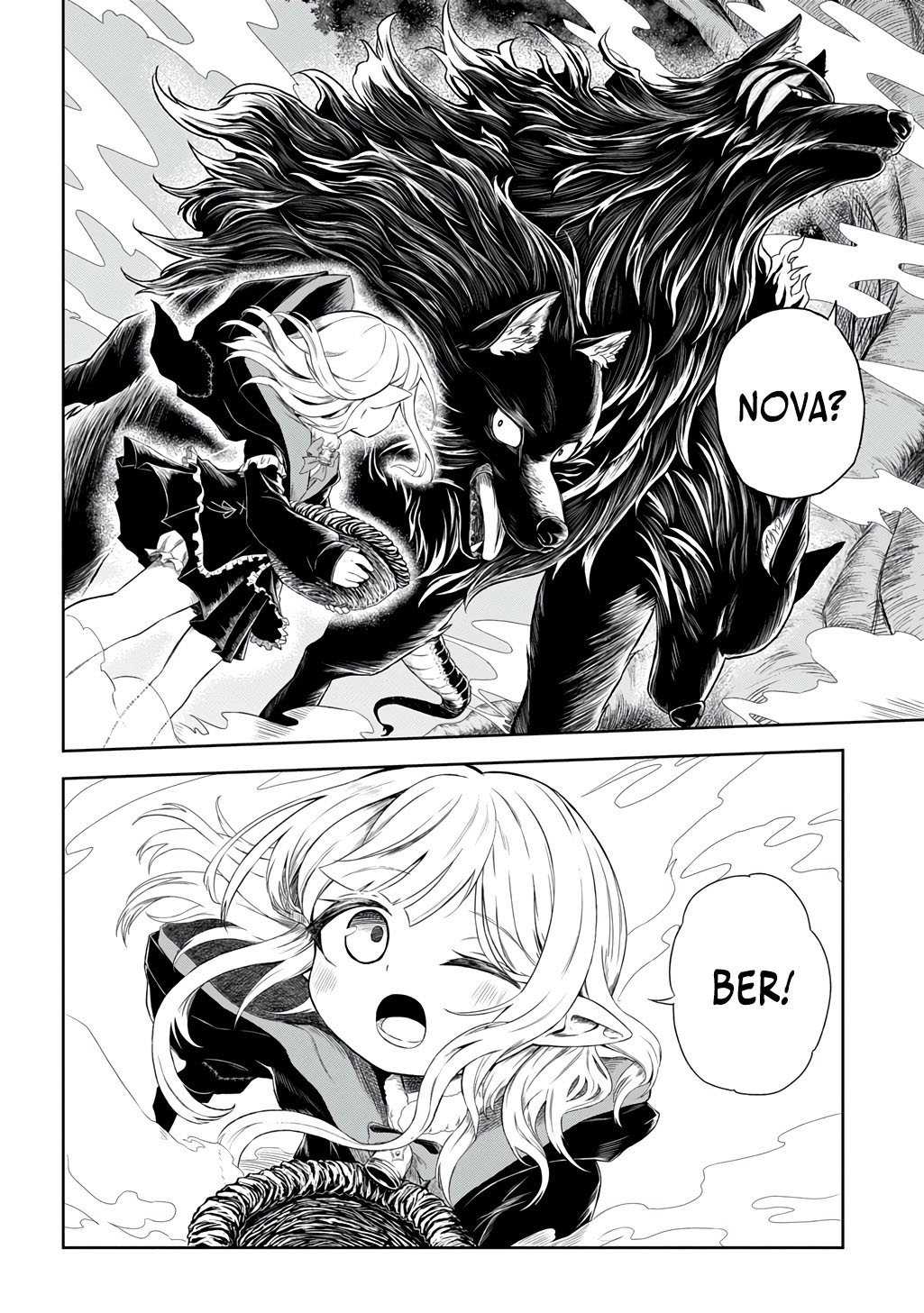 Halaman dari Mamono no Mori no Shojo Nova Chapter 1