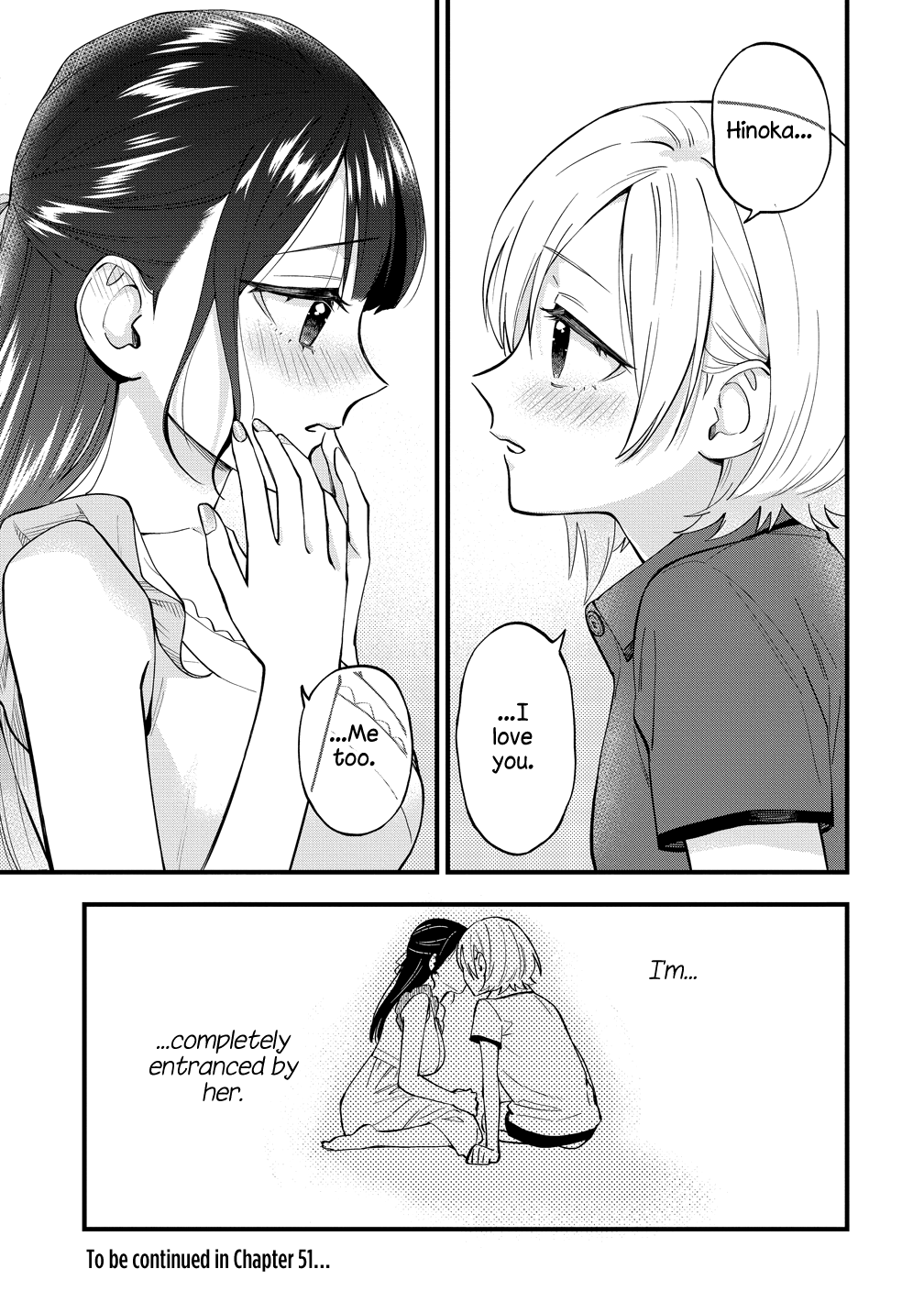 Halaman dari Yume de Furarete Hajimaru Yuri Chapter 50
