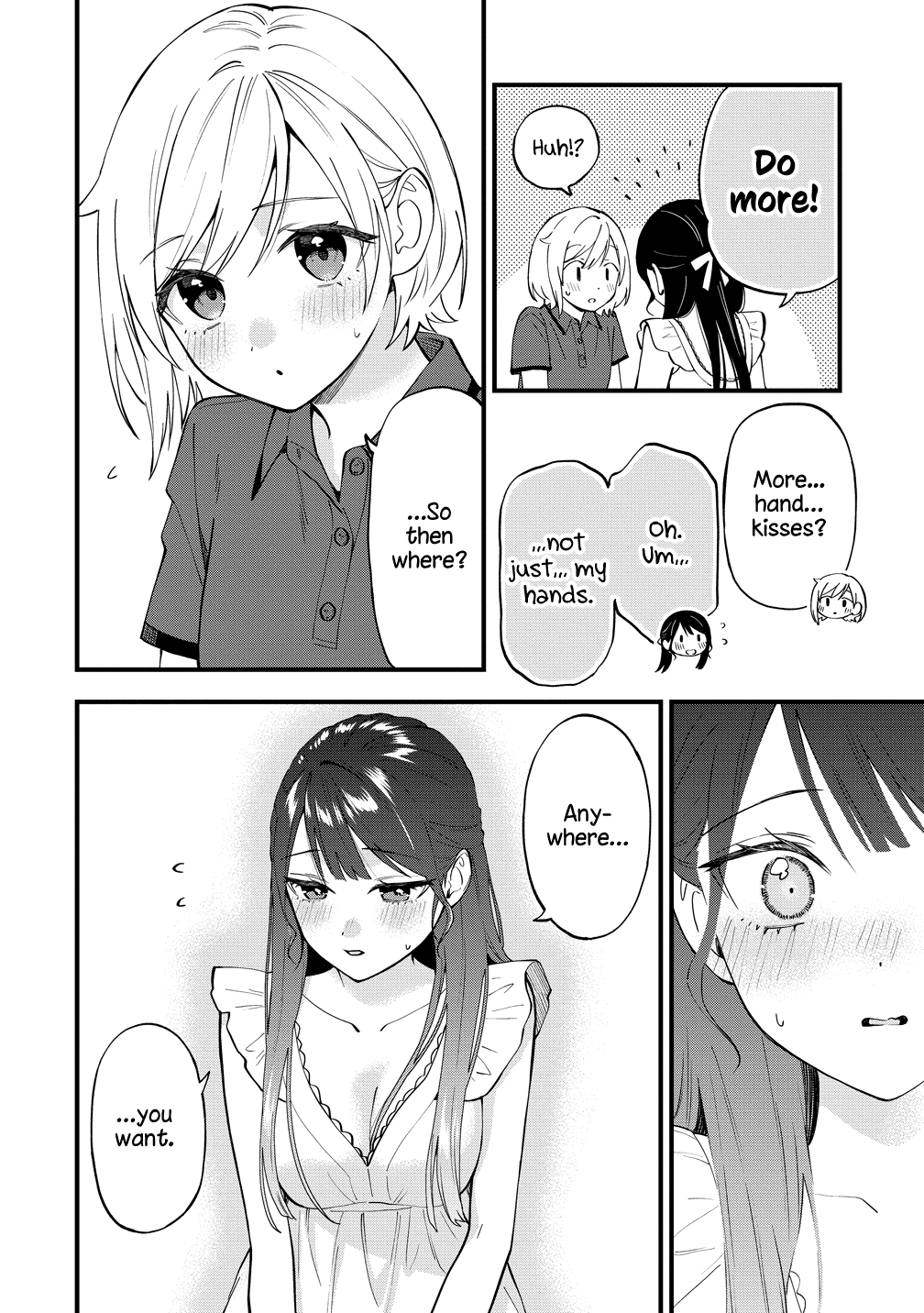 Halaman dari Yume de Furarete Hajimaru Yuri Chapter 50