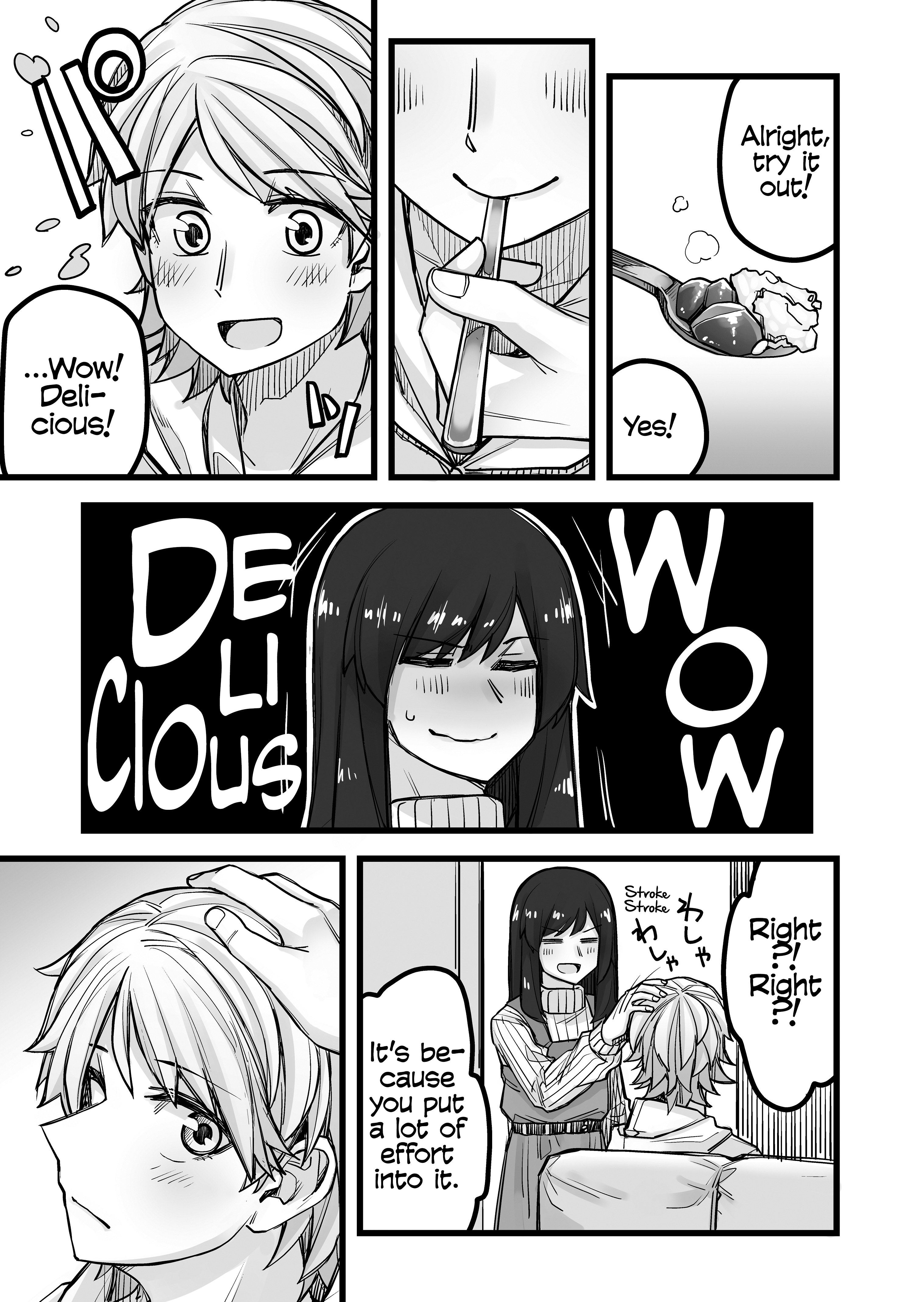 Halaman dari Ikemen Joshi to Josou Danshi Chapter 35