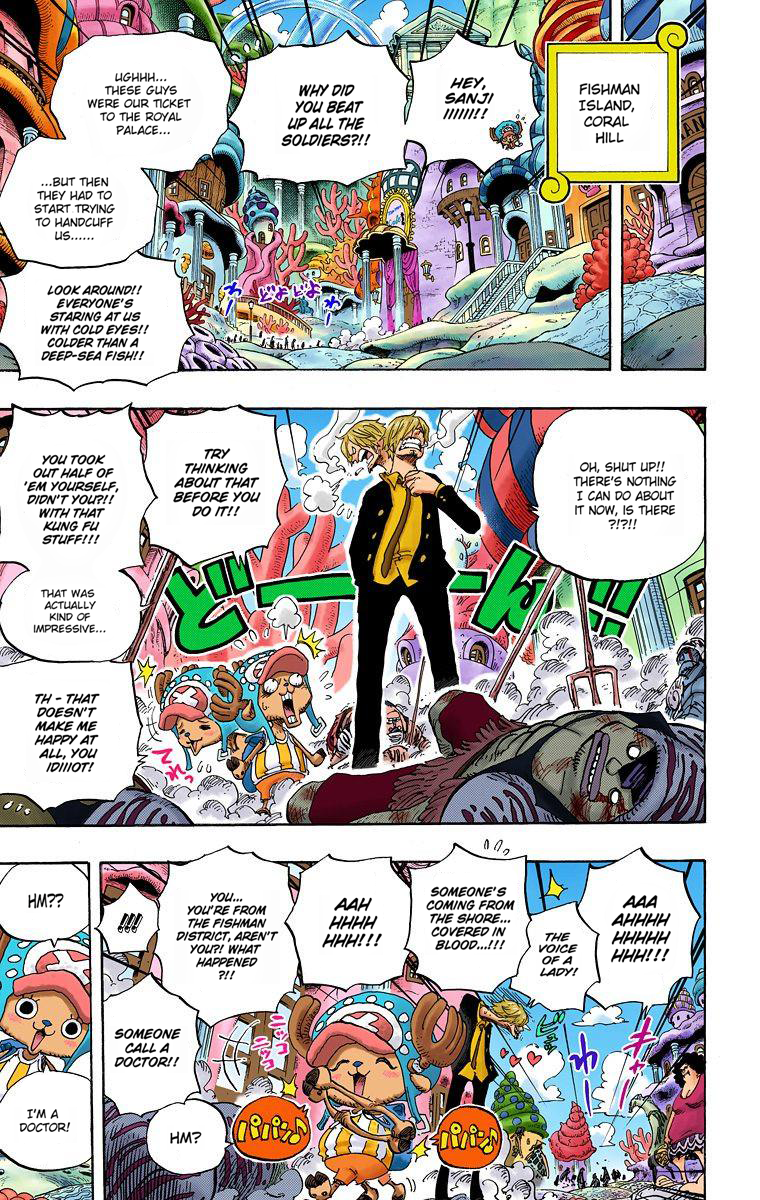 Halaman dari One Piece (Official Colored) Chapter 615