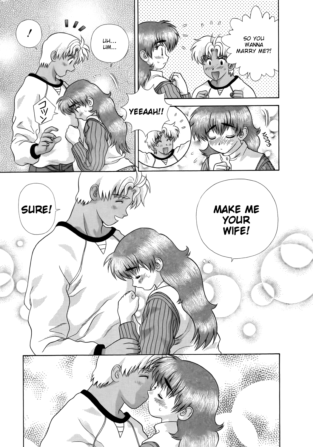 Halaman dari Futari Ecchi Chapter 206