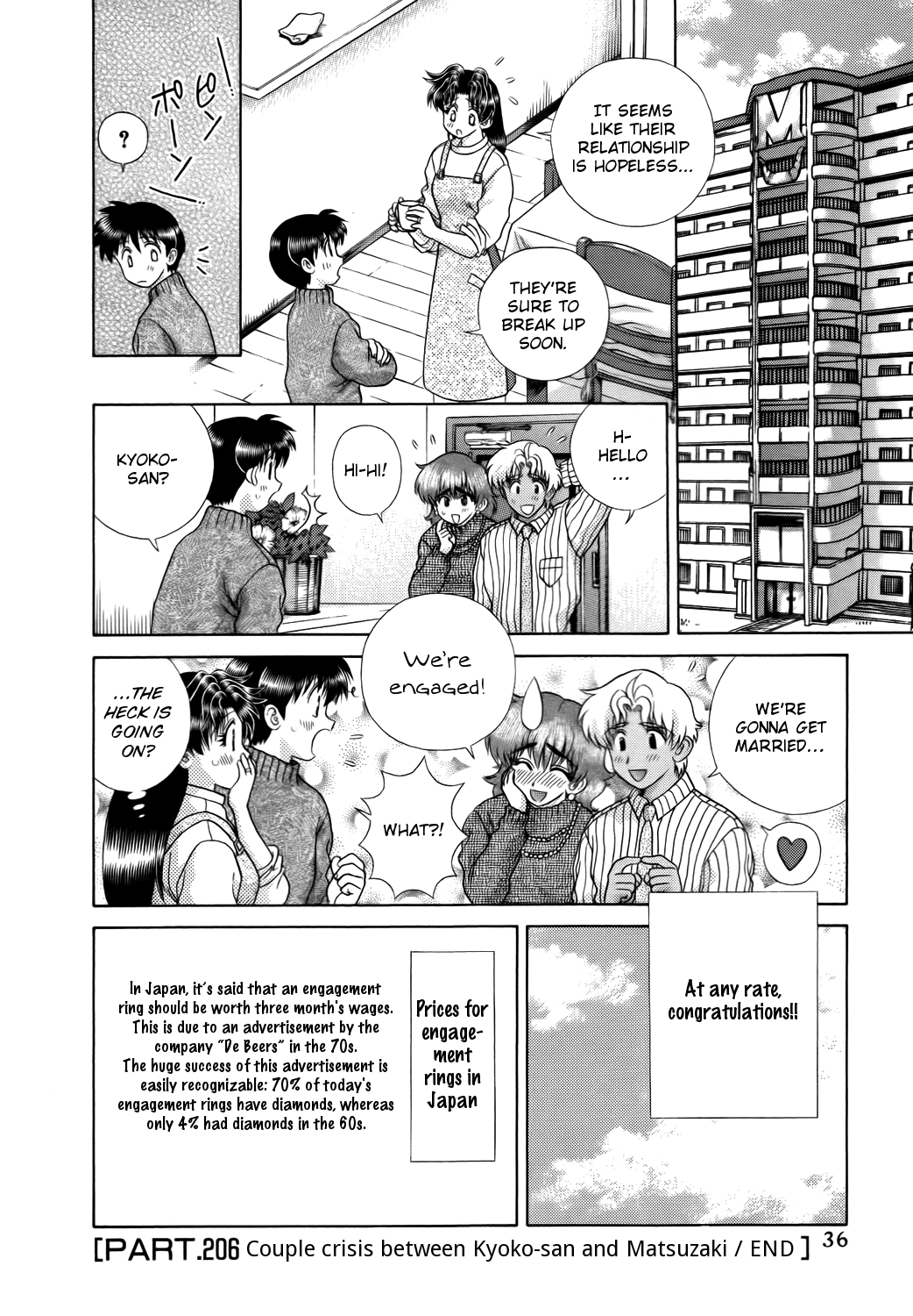 Halaman dari Futari Ecchi Chapter 206