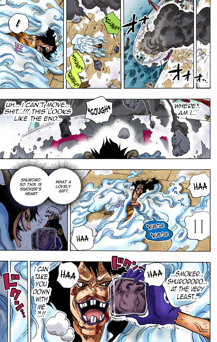 Halaman dari One Piece (Official Colored) Chapter 693