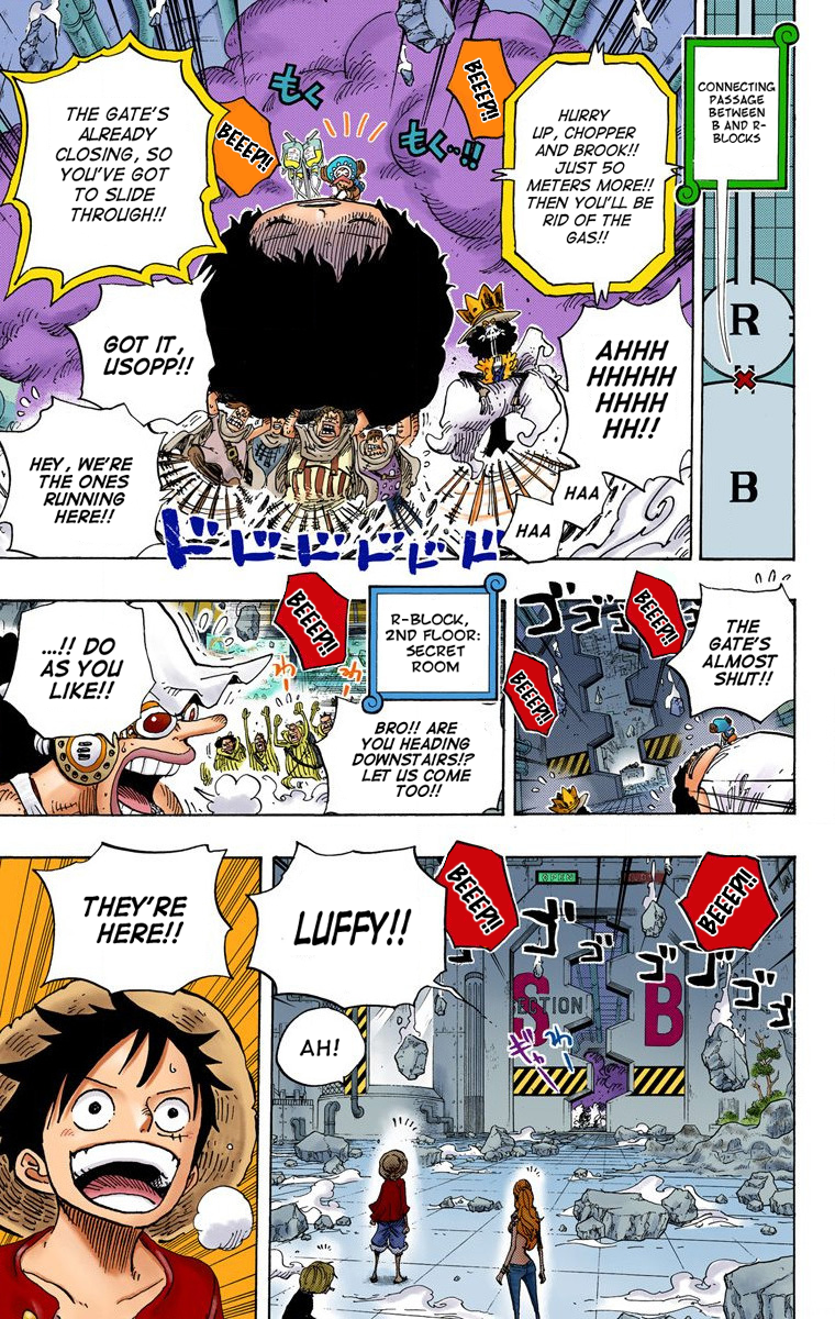 Halaman dari One Piece (Official Colored) Chapter 693