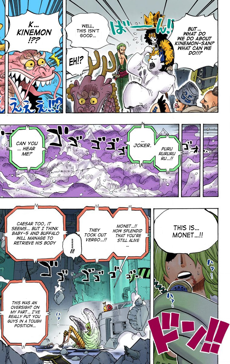 Halaman dari One Piece (Official Colored) Chapter 693