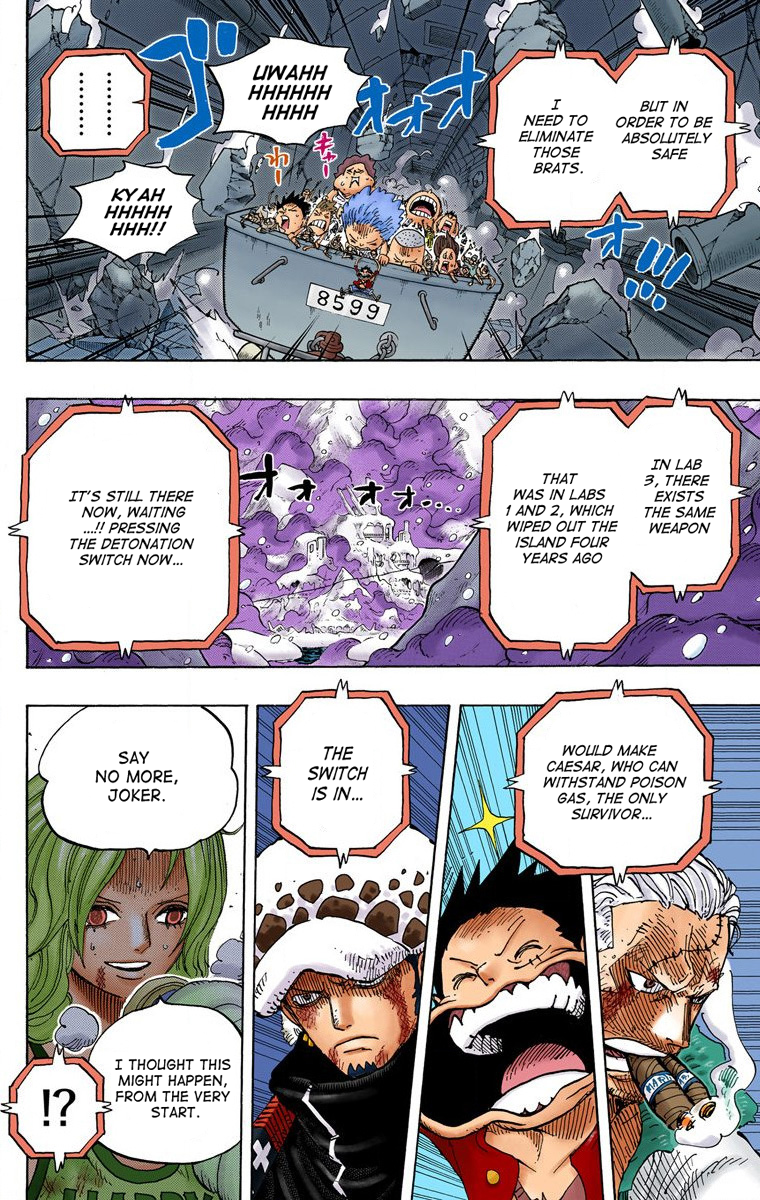 Halaman dari One Piece (Official Colored) Chapter 693