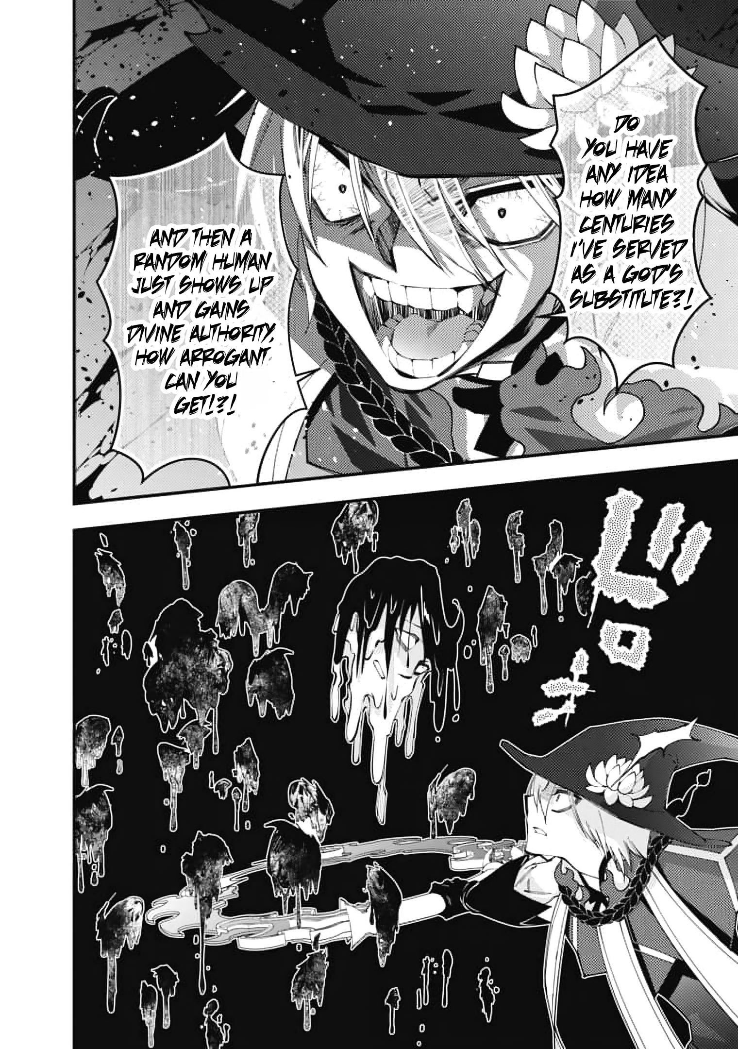 Halaman dari Fukushuu o Koinegau Saikyou Yuusha wa, Yami no Chikara de Senmetsu Musou Suru Chapter 118