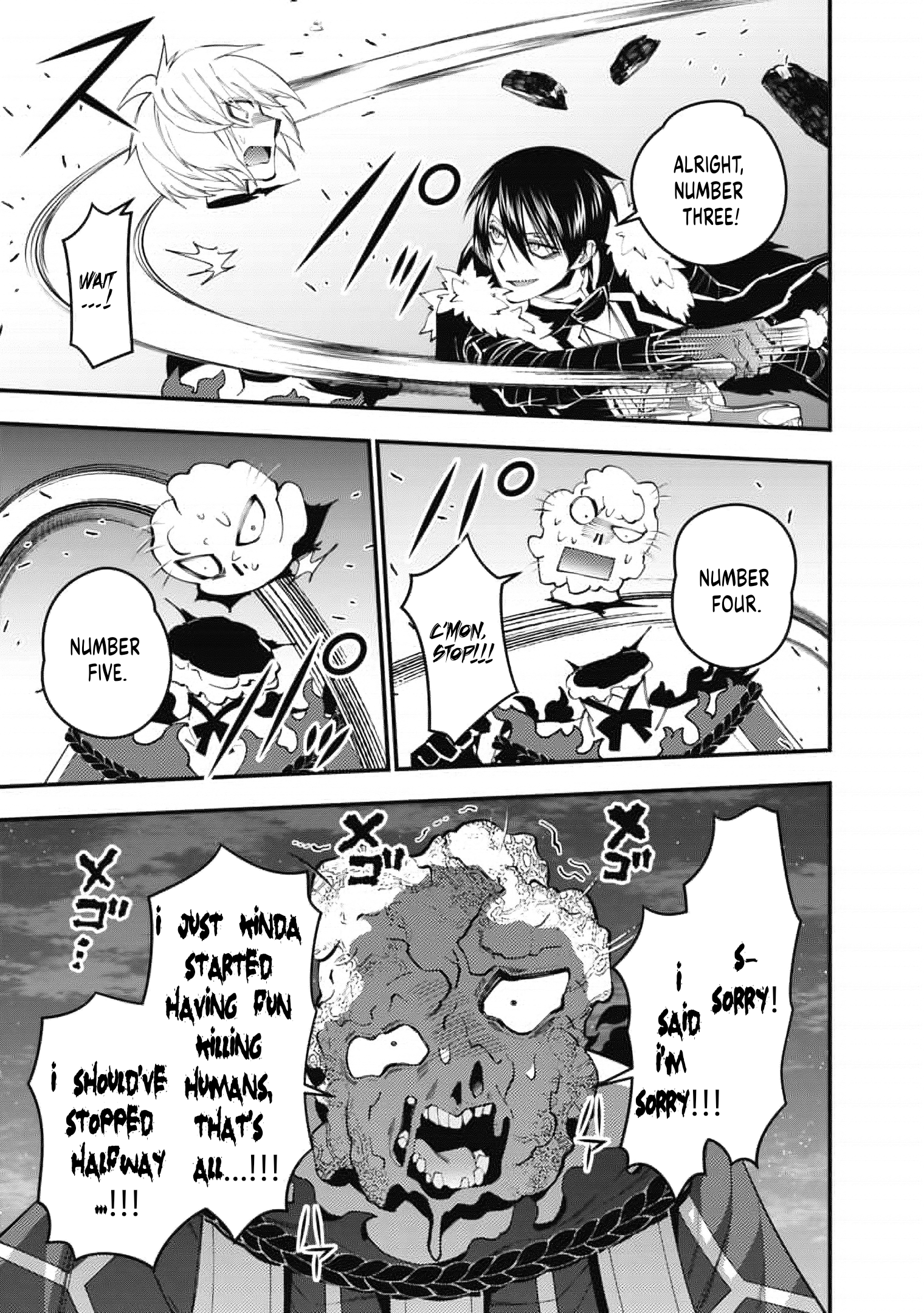 Halaman dari Fukushuu o Koinegau Saikyou Yuusha wa, Yami no Chikara de Senmetsu Musou Suru Chapter 118
