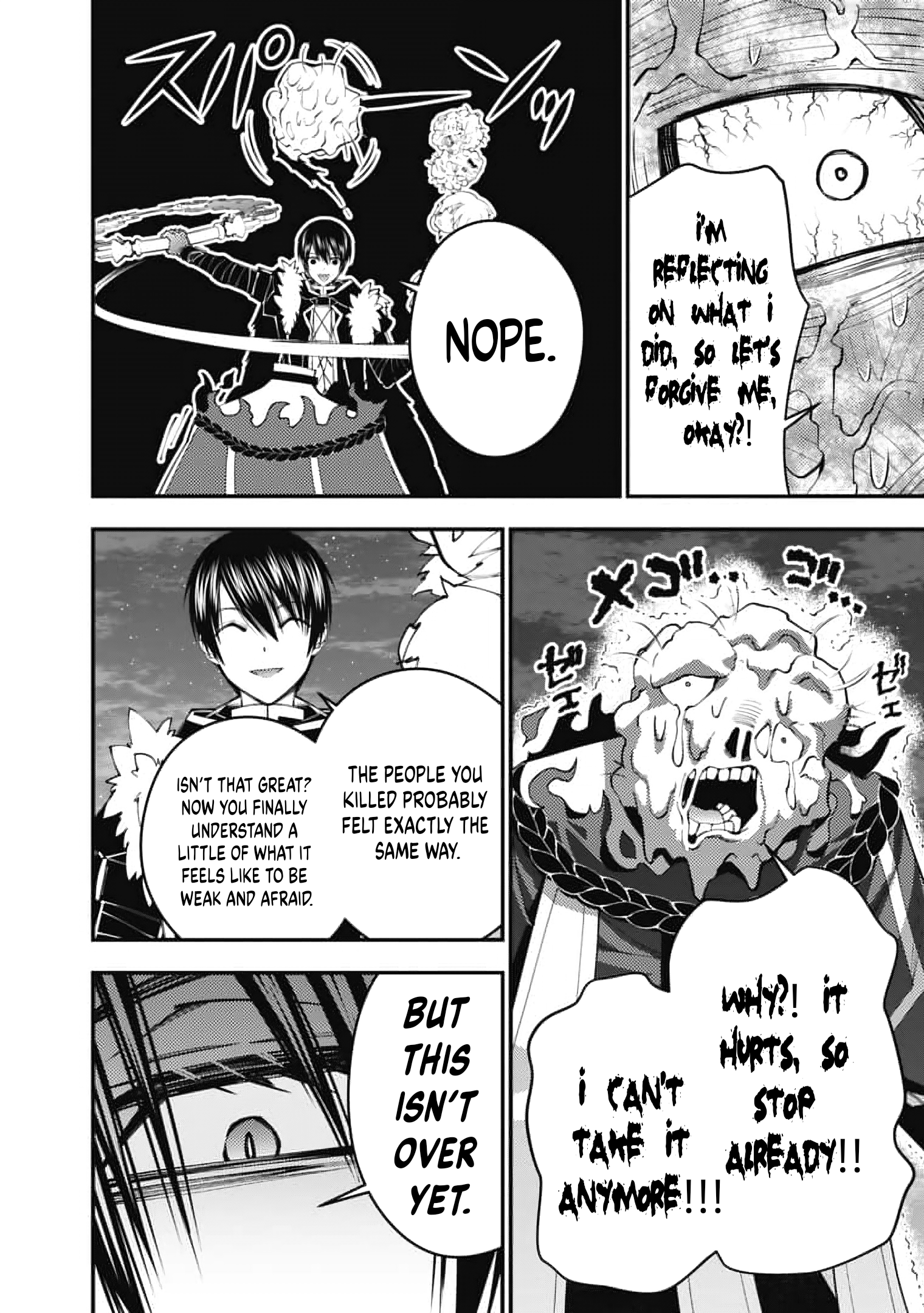 Halaman dari Fukushuu o Koinegau Saikyou Yuusha wa, Yami no Chikara de Senmetsu Musou Suru Chapter 118