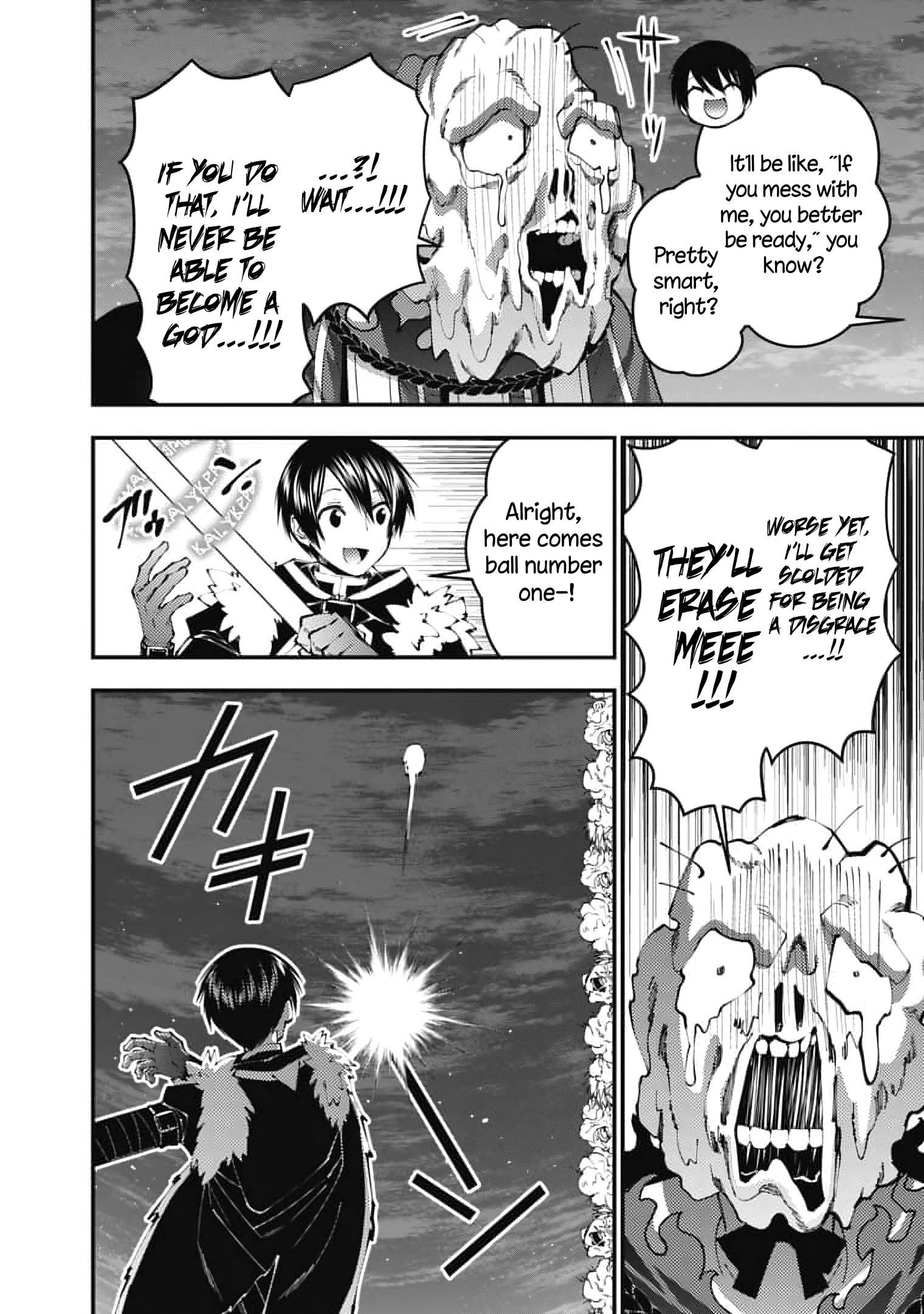 Halaman dari Fukushuu o Koinegau Saikyou Yuusha wa, Yami no Chikara de Senmetsu Musou Suru Chapter 118