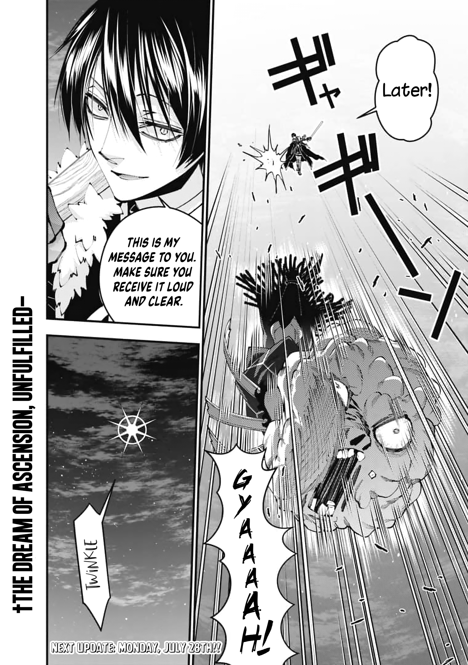 Halaman dari Fukushuu o Koinegau Saikyou Yuusha wa, Yami no Chikara de Senmetsu Musou Suru Chapter 118
