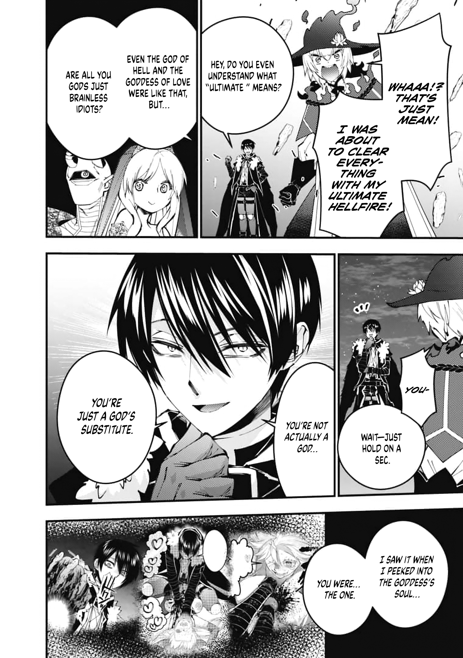 Halaman dari Fukushuu o Koinegau Saikyou Yuusha wa, Yami no Chikara de Senmetsu Musou Suru Chapter 118