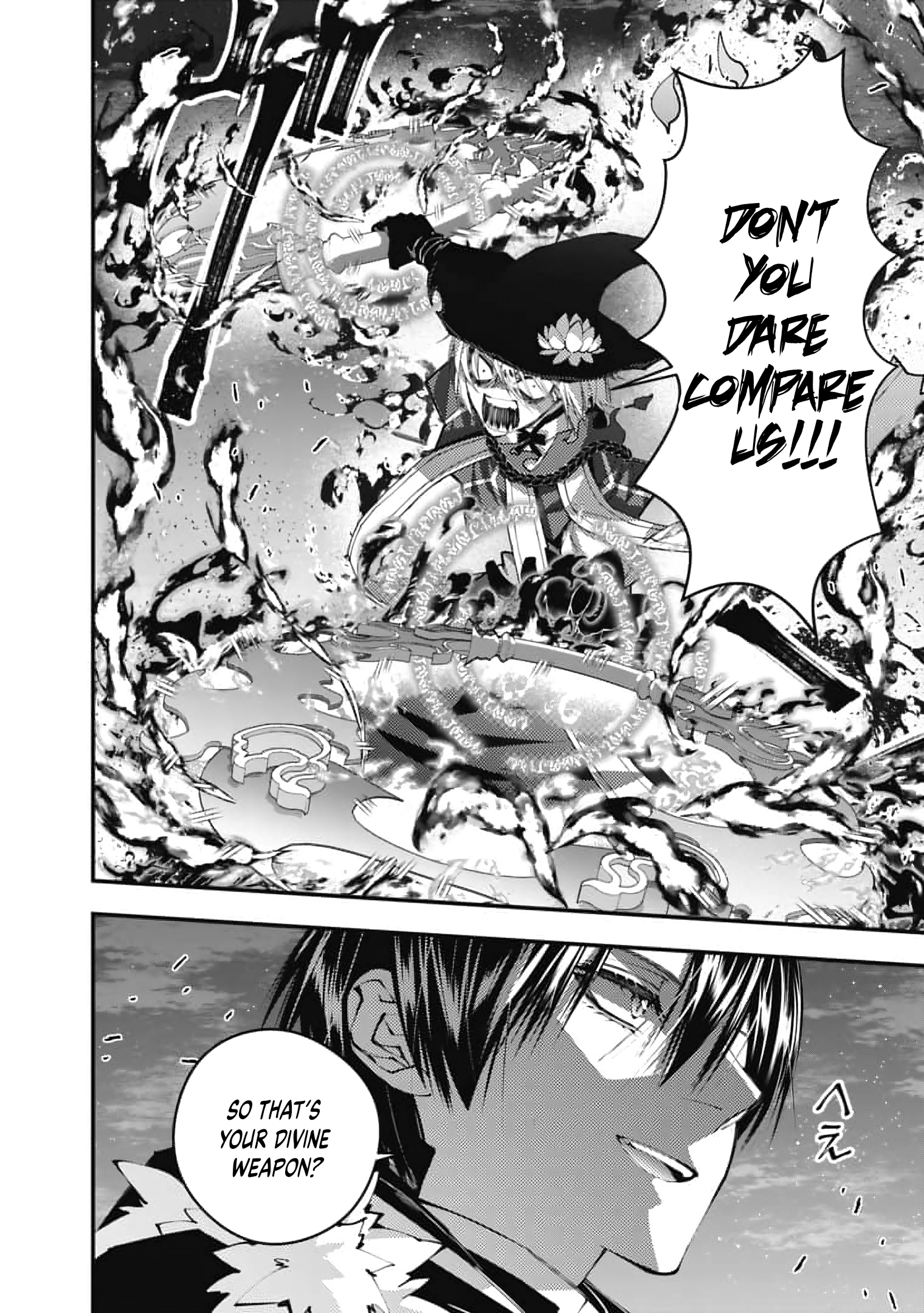 Halaman dari Fukushuu o Koinegau Saikyou Yuusha wa, Yami no Chikara de Senmetsu Musou Suru Chapter 118