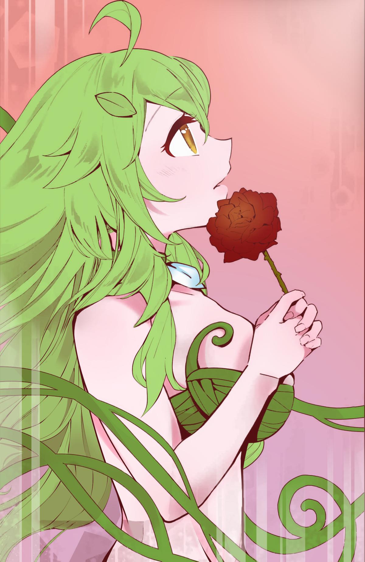 Shokubutsu Monster Musume Nikki: Seijo Datta Watashi ga Uragirareta Hate ni Alraune ni Tensei shiteshimatta node, Korekara wa Kougousei wo Shinagara Shizuka ni Shokubutsu Life wo Sugoshimasu Chapter 19 - halaman 36