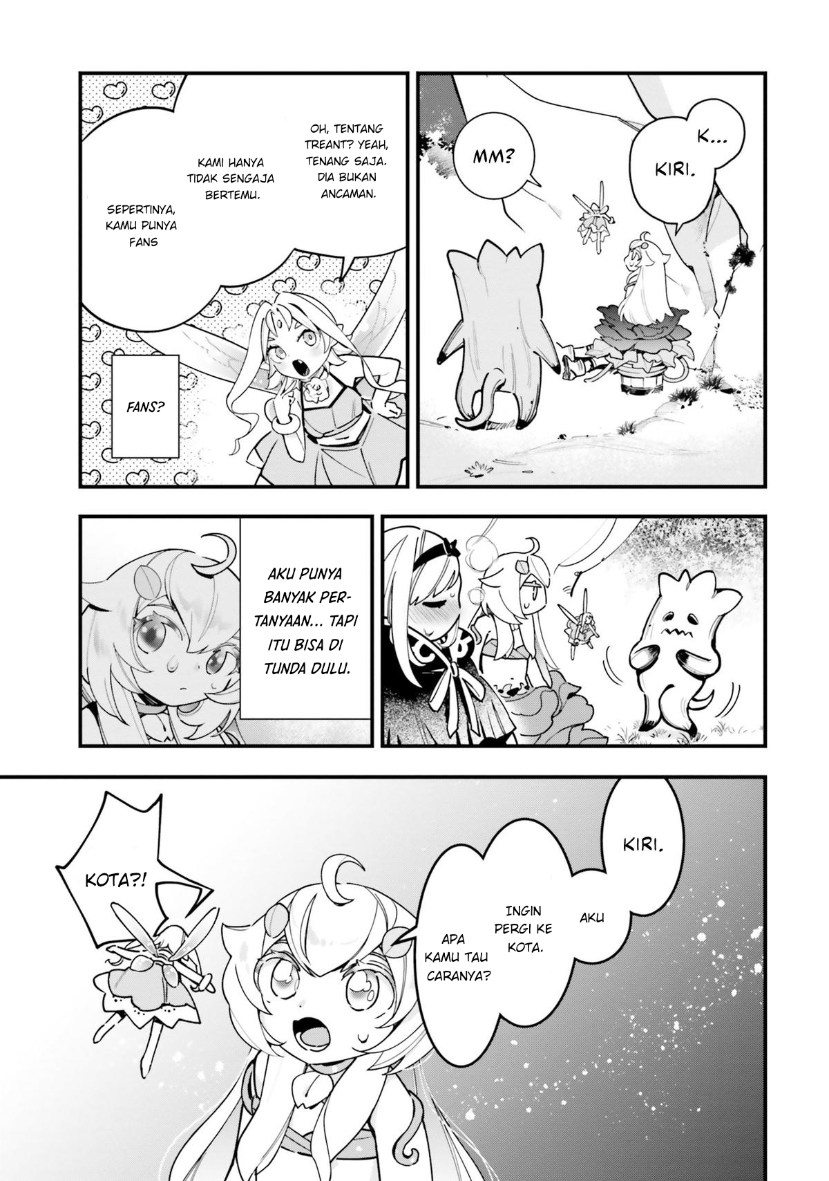 Shokubutsu Monster Musume Nikki: Seijo Datta Watashi ga Uragirareta Hate ni Alraune ni Tensei shiteshimatta node, Korekara wa Kougousei wo Shinagara Shizuka ni Shokubutsu Life wo Sugoshimasu Chapter 19 - halaman 8