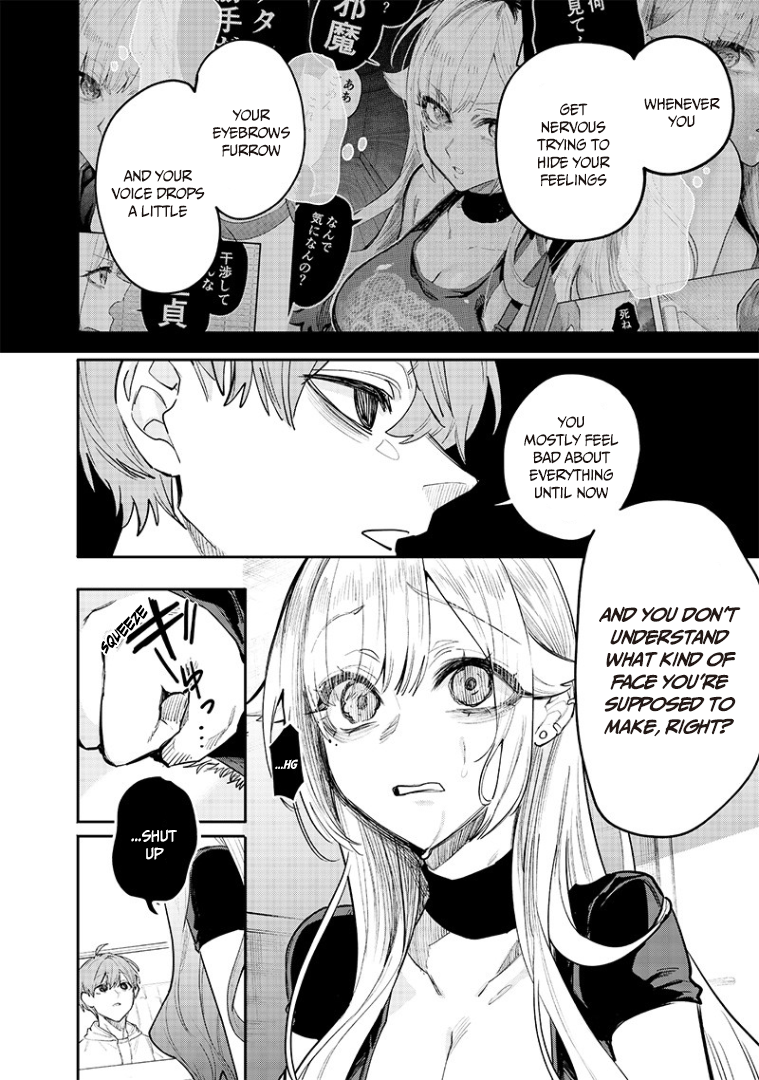 Halaman dari Namaiki na Gal Ane wo Wakaraseru Hanashi Chapter 14