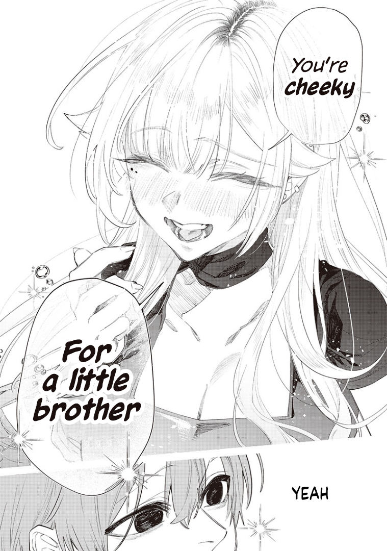 Halaman dari Namaiki na Gal Ane wo Wakaraseru Hanashi Chapter 14